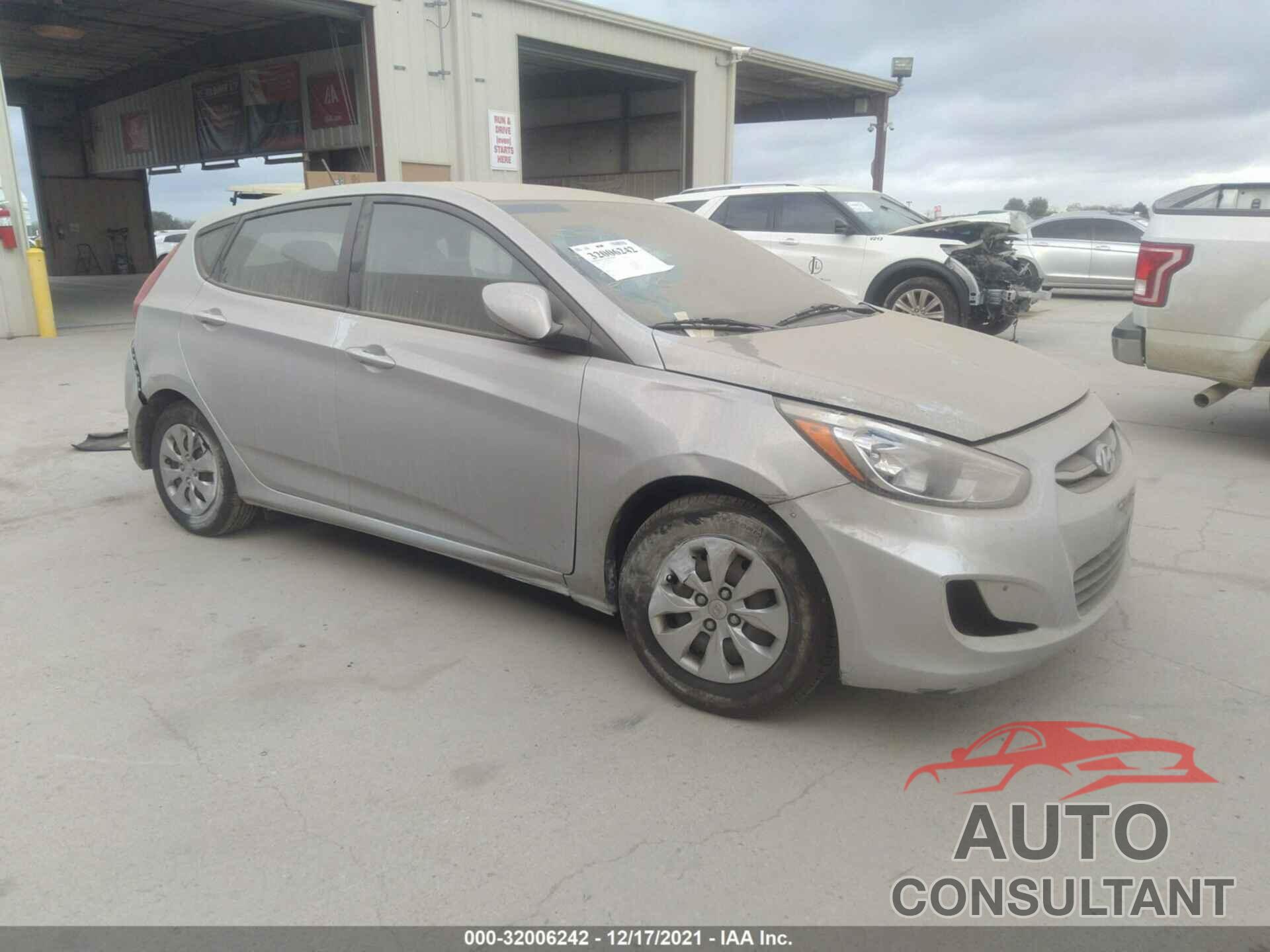 HYUNDAI ACCENT 2016 - KMHCT5AE5GU248271