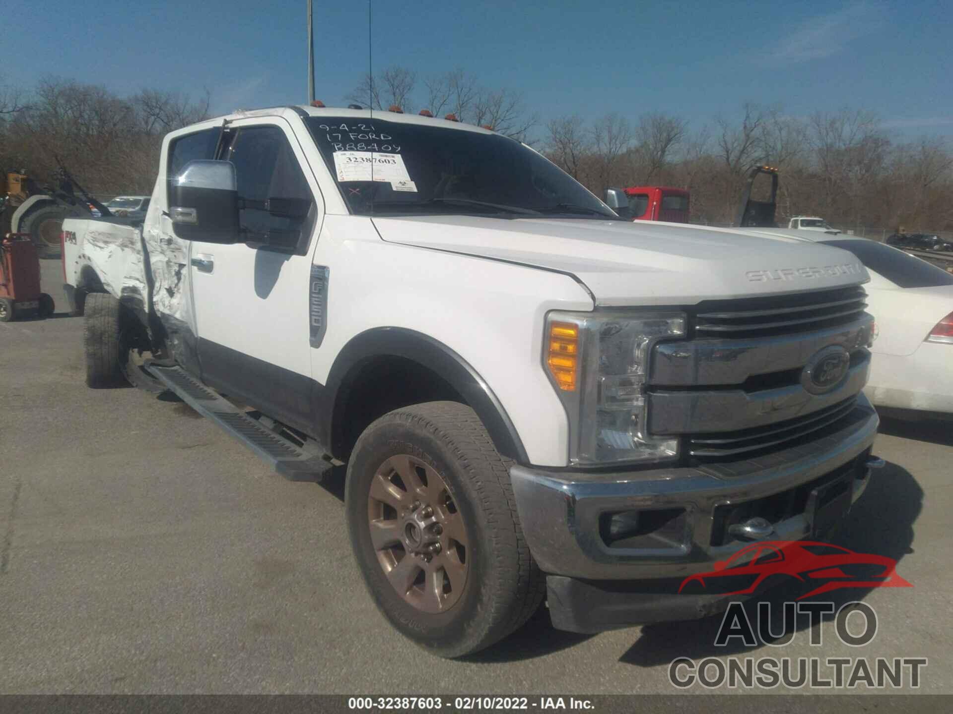 FORD SUPER DUTY F-250 SRW 2017 - 1FT7W2B65HEB88409