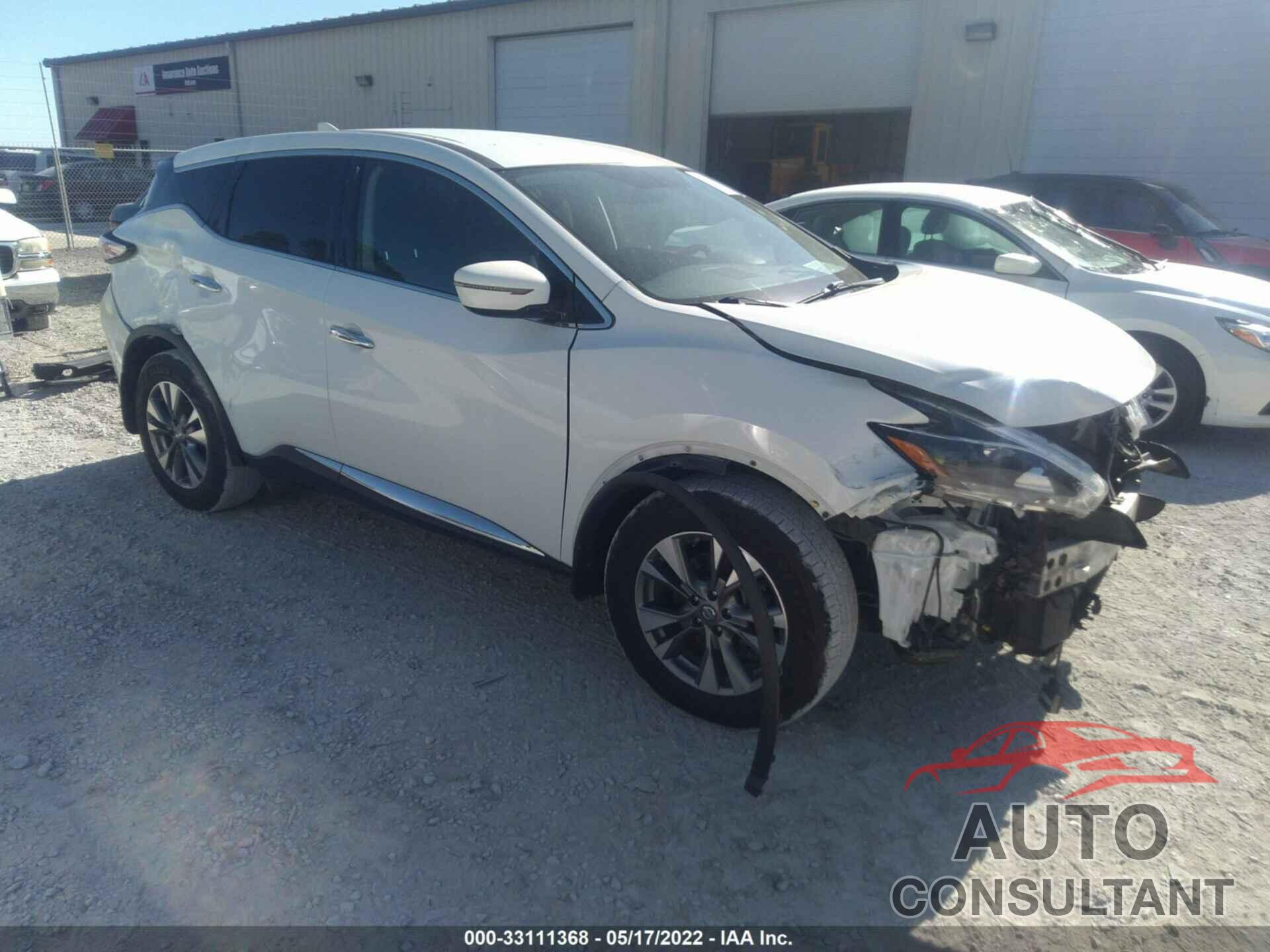 NISSAN MURANO 2018 - 5N1AZ2MH6JN156985