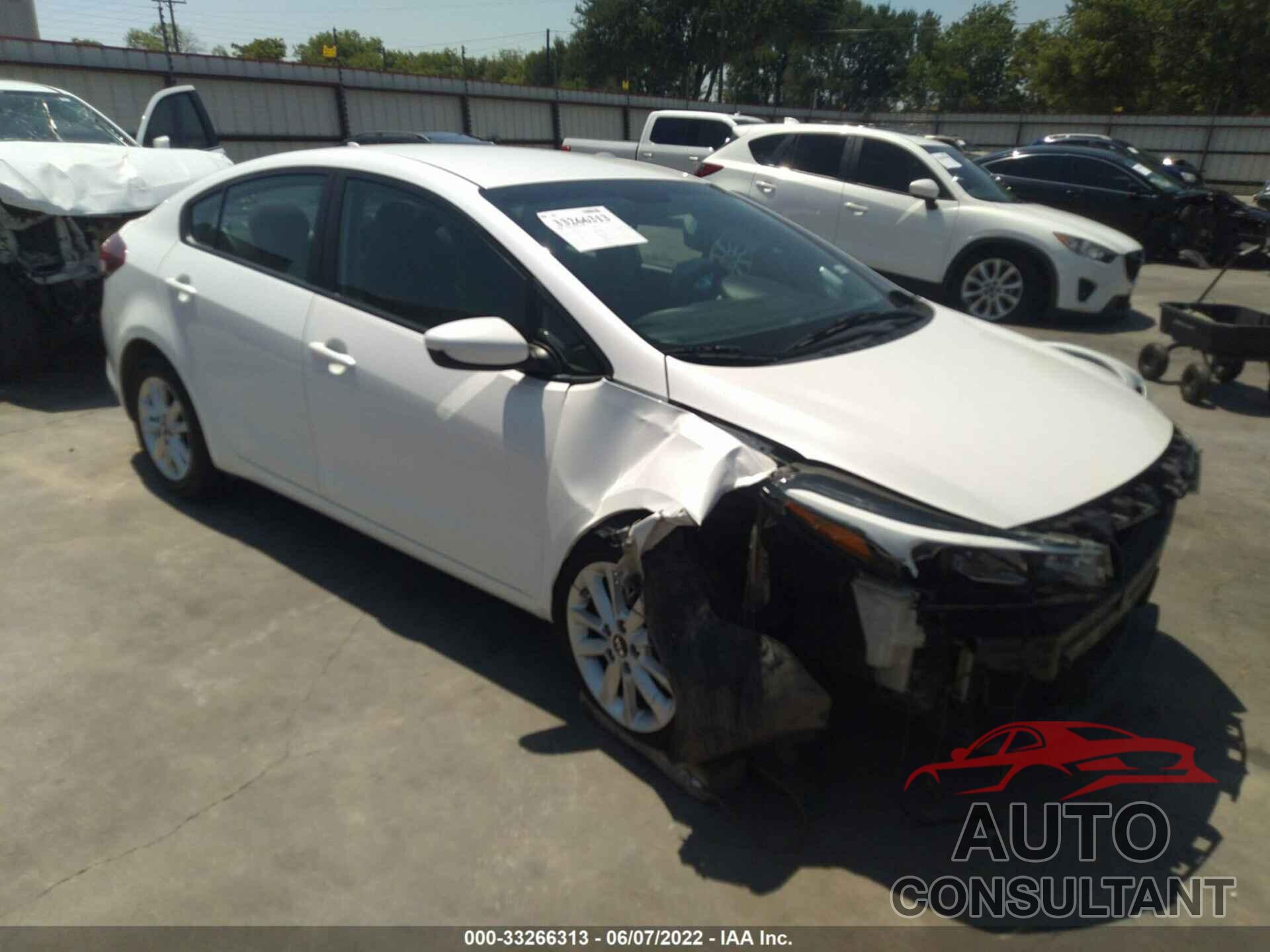 KIA FORTE 2017 - 3KPFL4A76HE010958