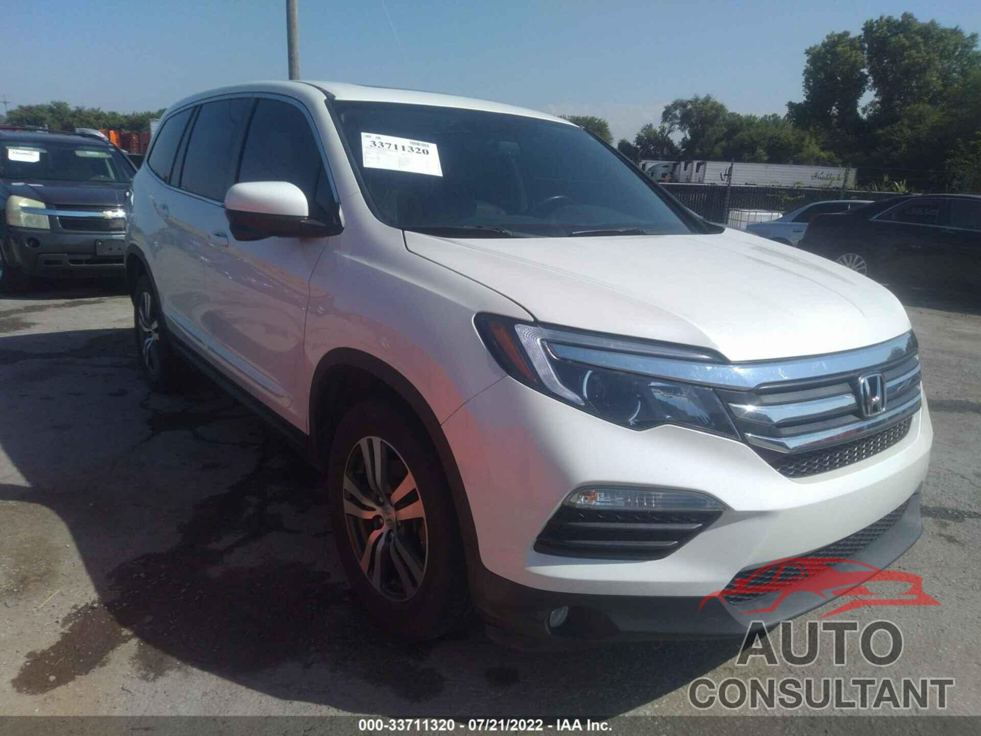 HONDA PILOT 2016 - 5FNYF6H88GB018367