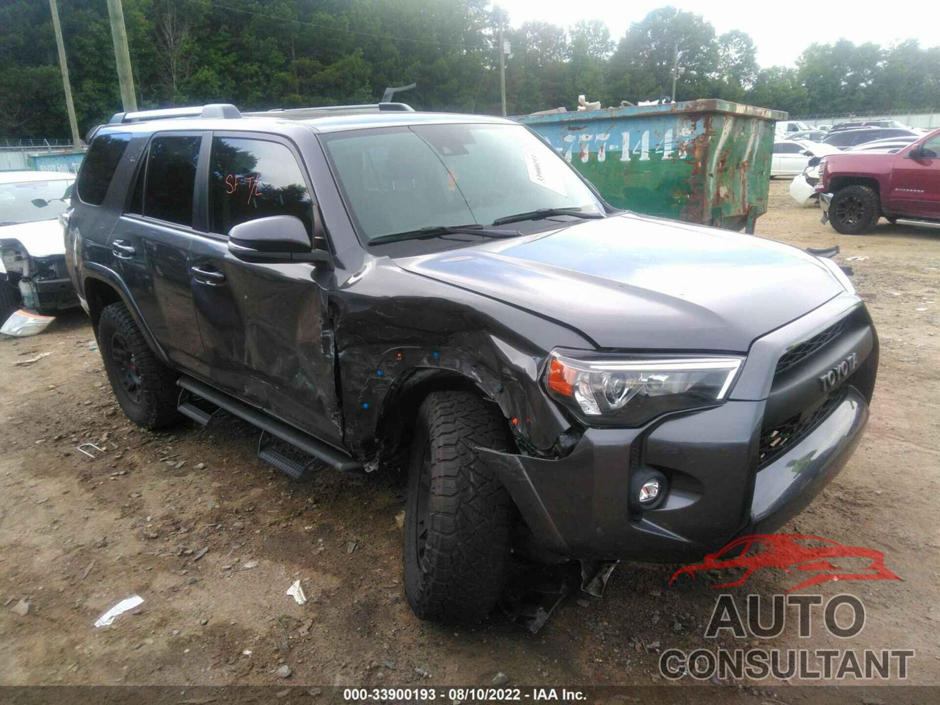 TOYOTA 4RUNNER 2021 - JTEFU5JR5M5241193