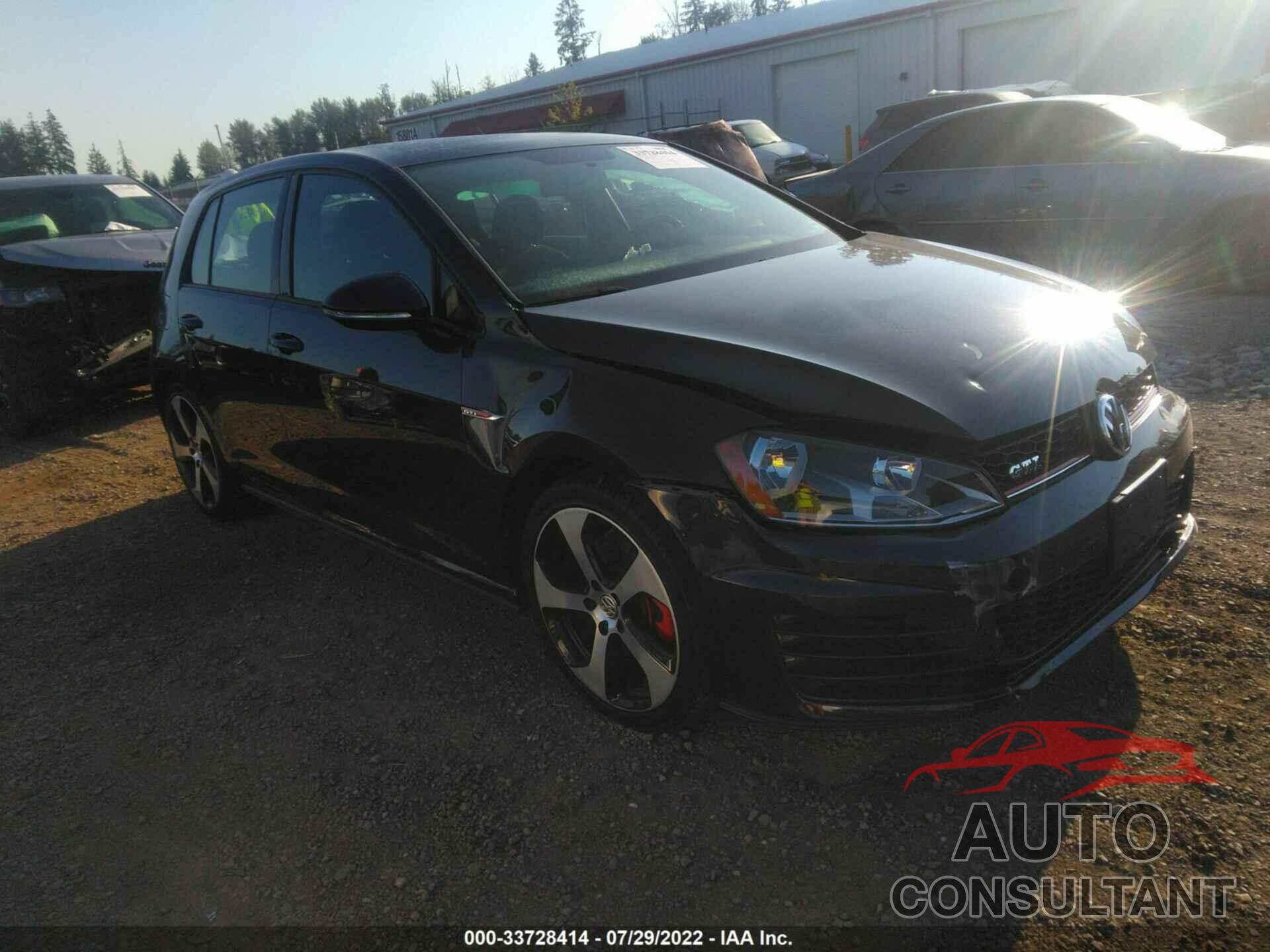 VOLKSWAGEN GOLF GTI 2017 - 3VW4T7AU5HM003128