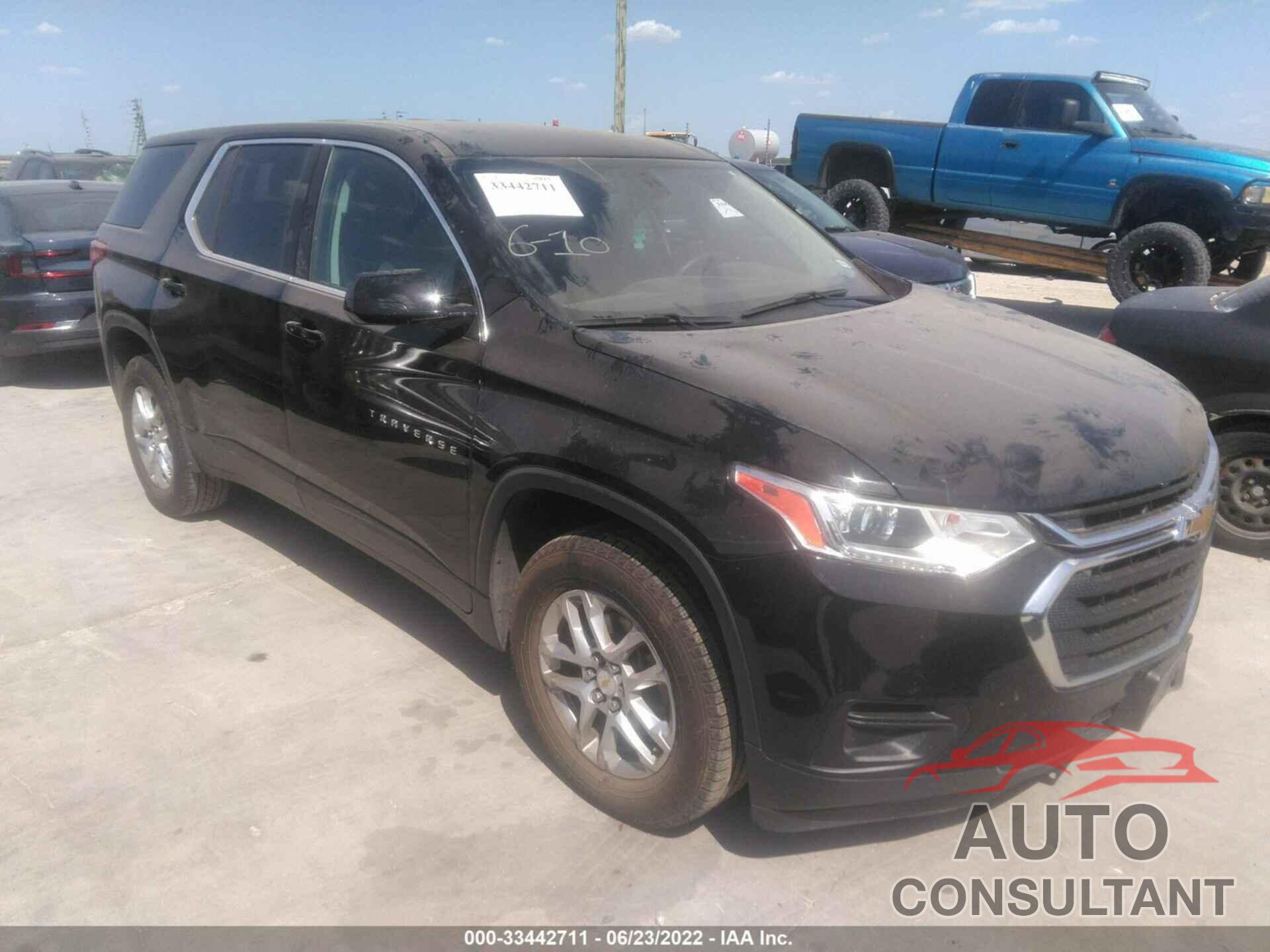 CHEVROLET TRAVERSE 2020 - 1GNERFKW8LJ142053