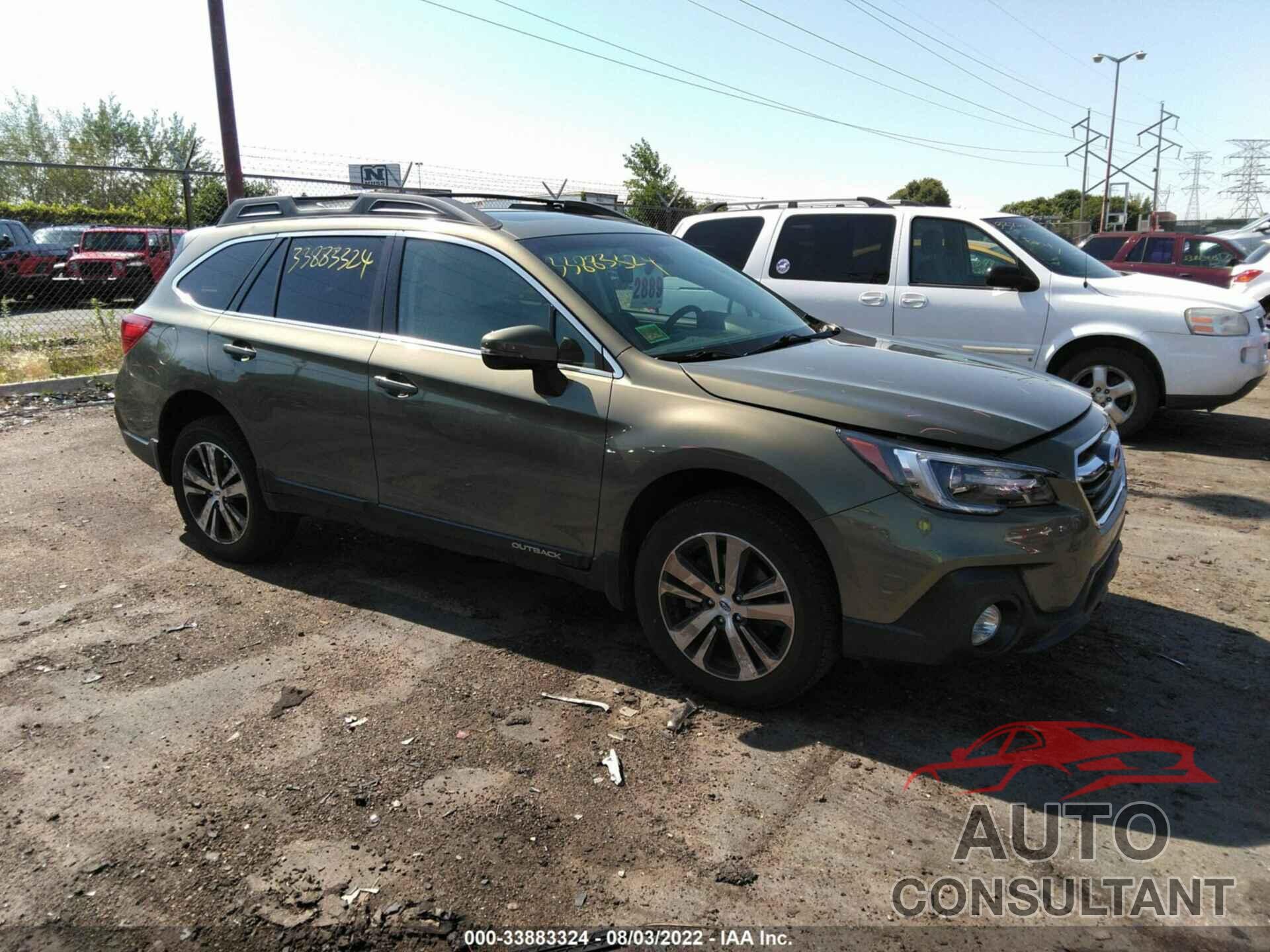 SUBARU OUTBACK 2019 - 4S4BSANC6K3261965