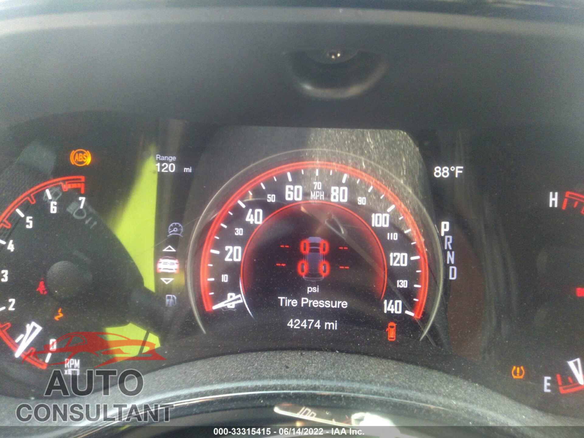 DODGE DURANGO 2021 - 1C4RDHAG1MC553928