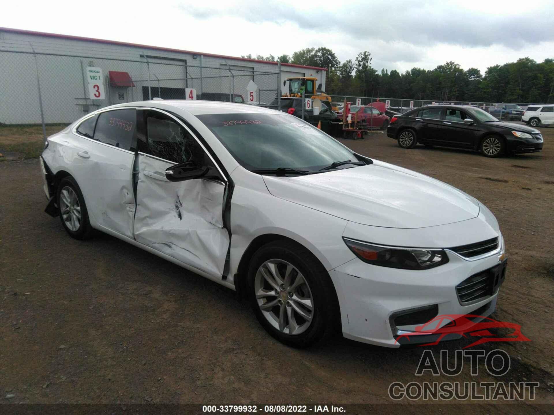 CHEVROLET MALIBU 2016 - 1G1ZE5ST3GF331961