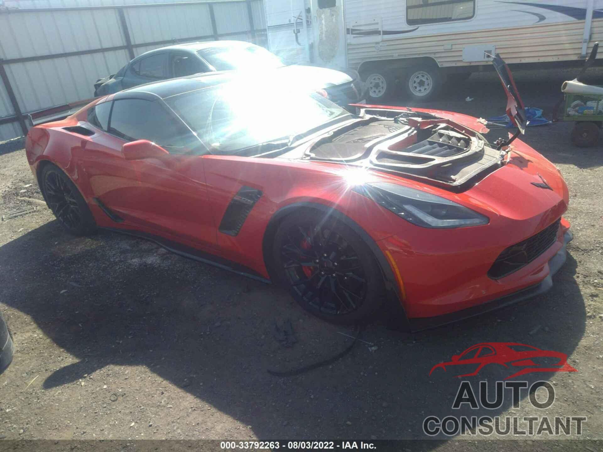 CHEVROLET CORVETTE 2016 - 1G1YR2D63G5611309