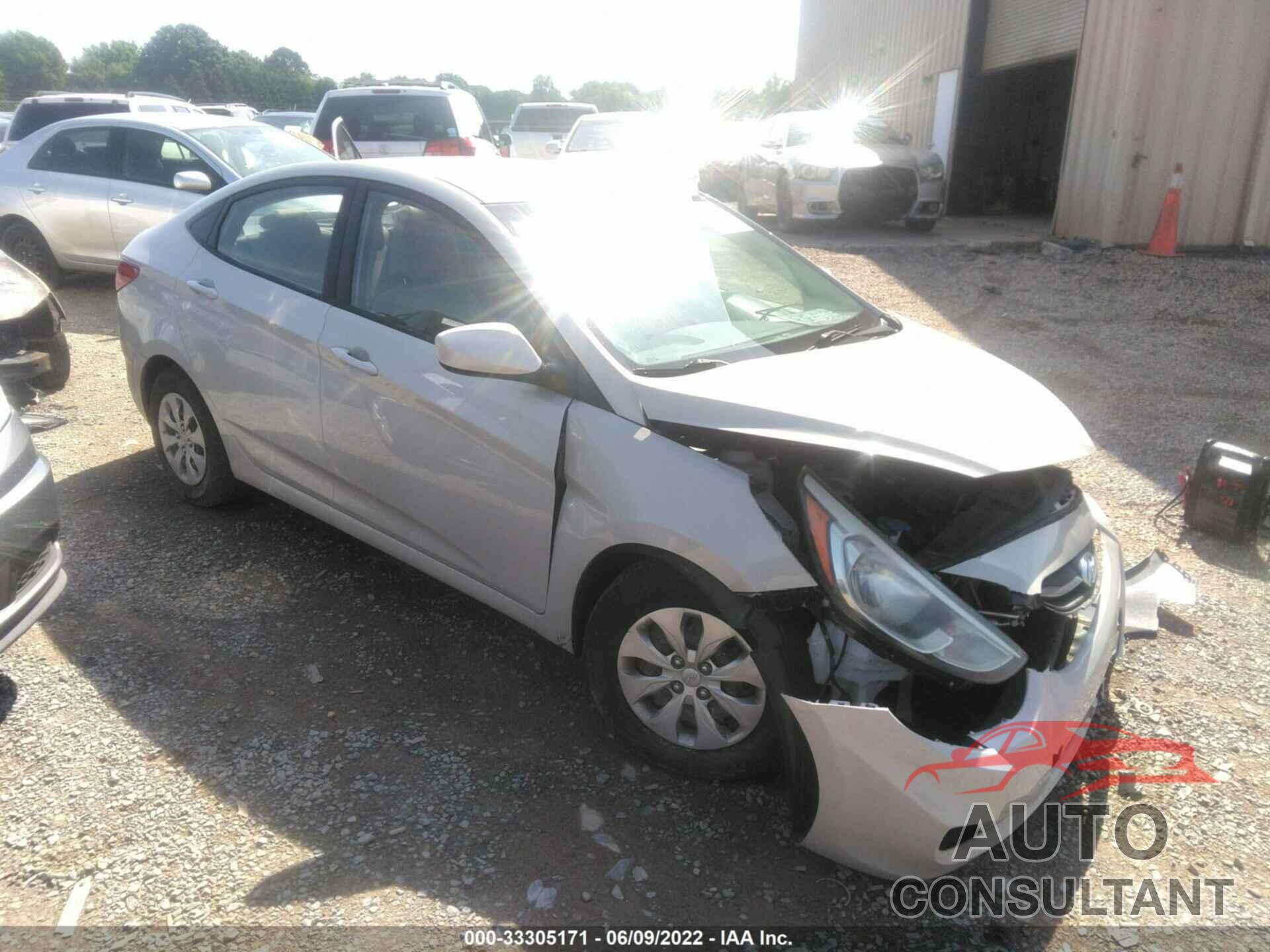 HYUNDAI ACCENT 2016 - KMHCT4AE7GU015003