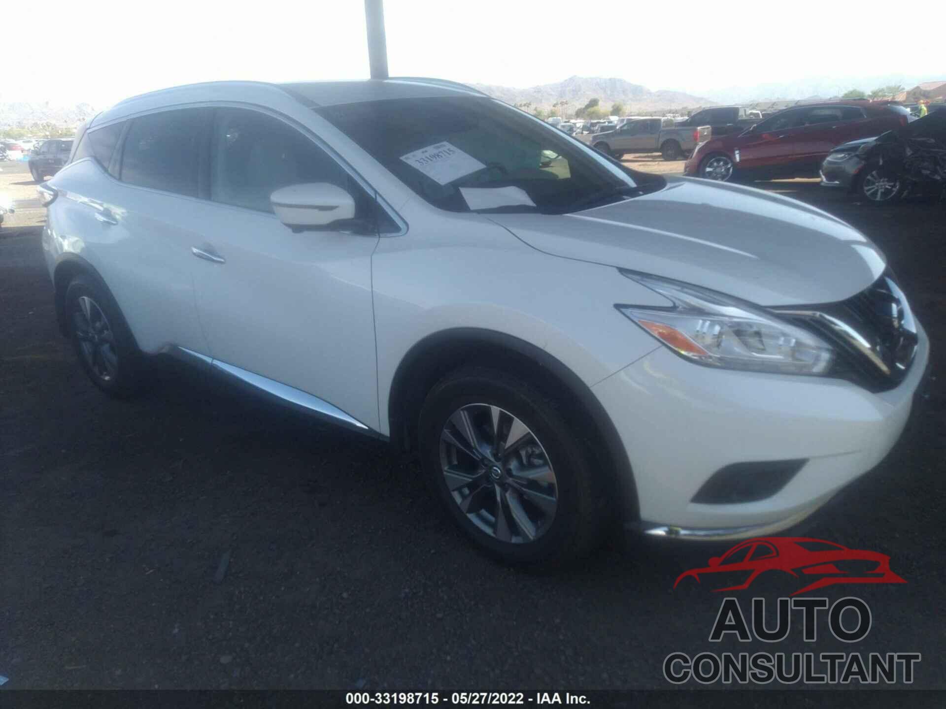 NISSAN MURANO 2017 - 5N1AZ2MG4HN108905