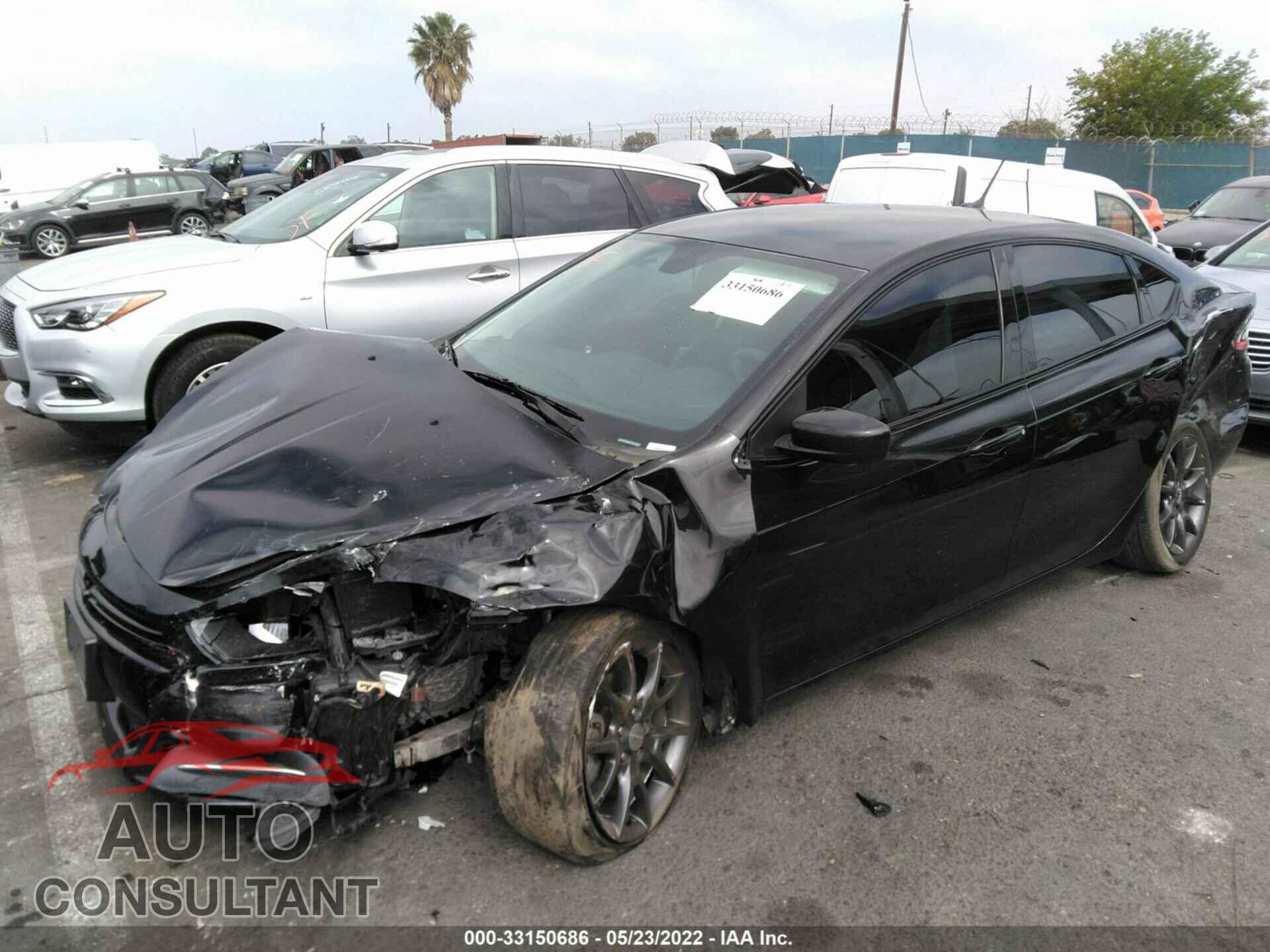 DODGE DART 2016 - 1C3CDFAA8GD530185