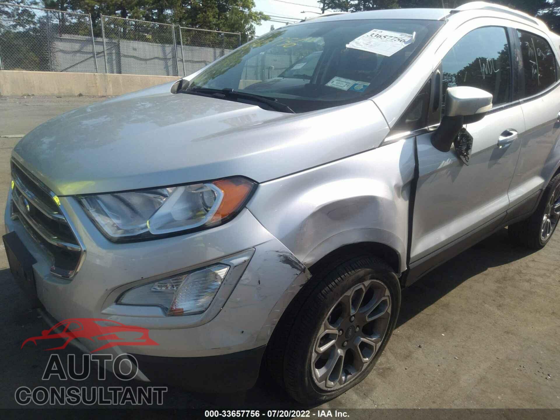 FORD ECOSPORT 2020 - MAJ6S3KL7LC352837