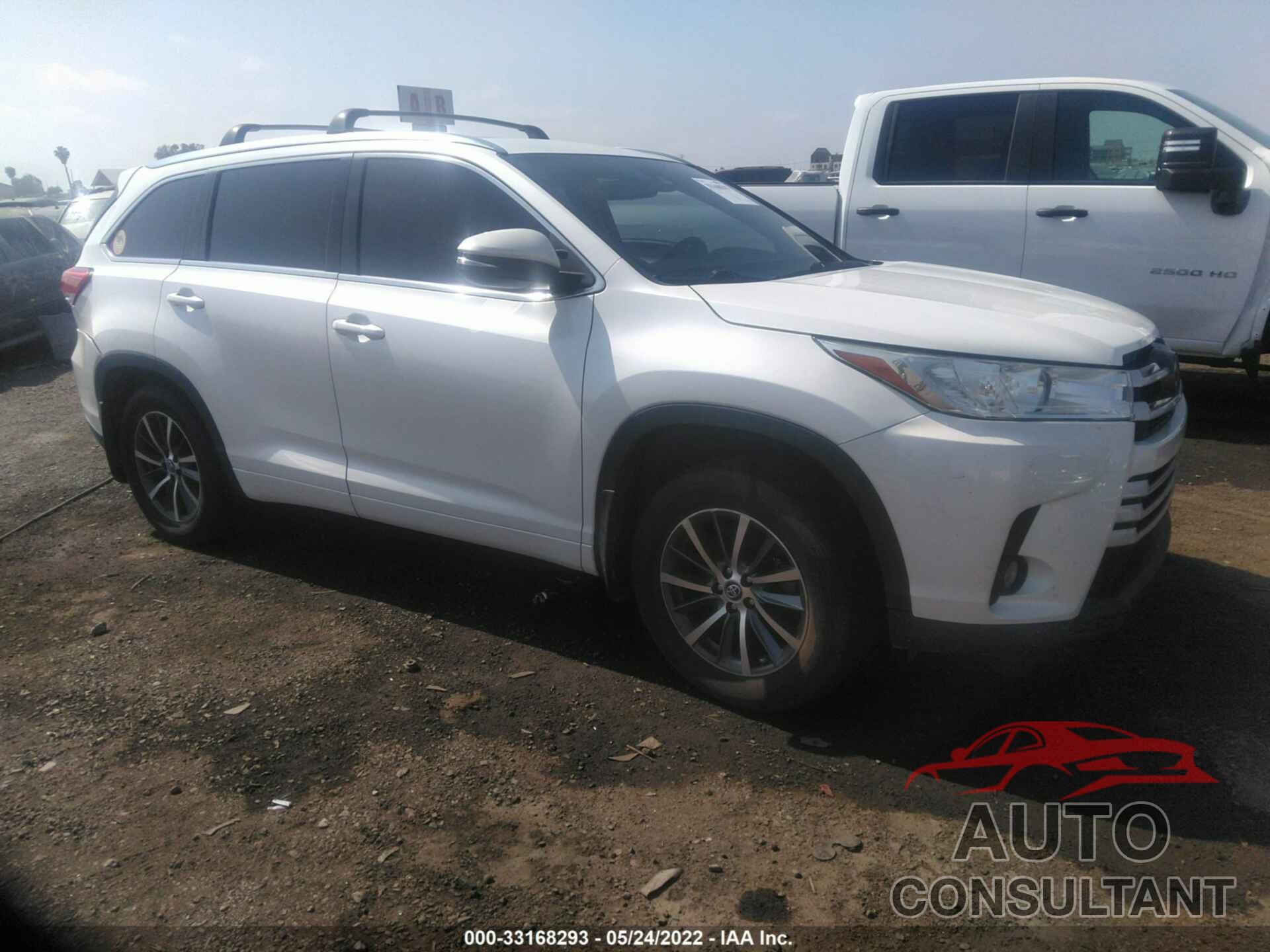 TOYOTA HIGHLANDER 2017 - 5TDJZRFH8HS369256