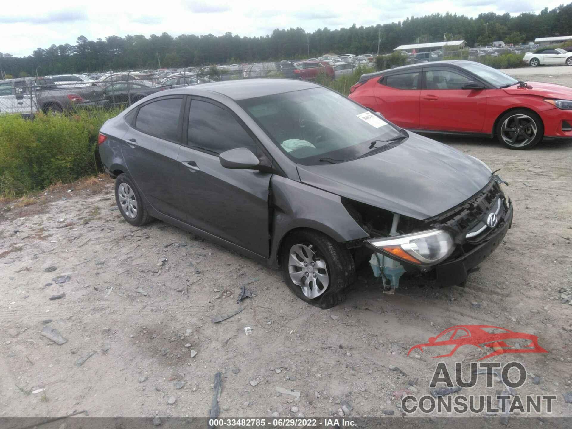 HYUNDAI ACCENT 2017 - KMHCT4AE6HU288709