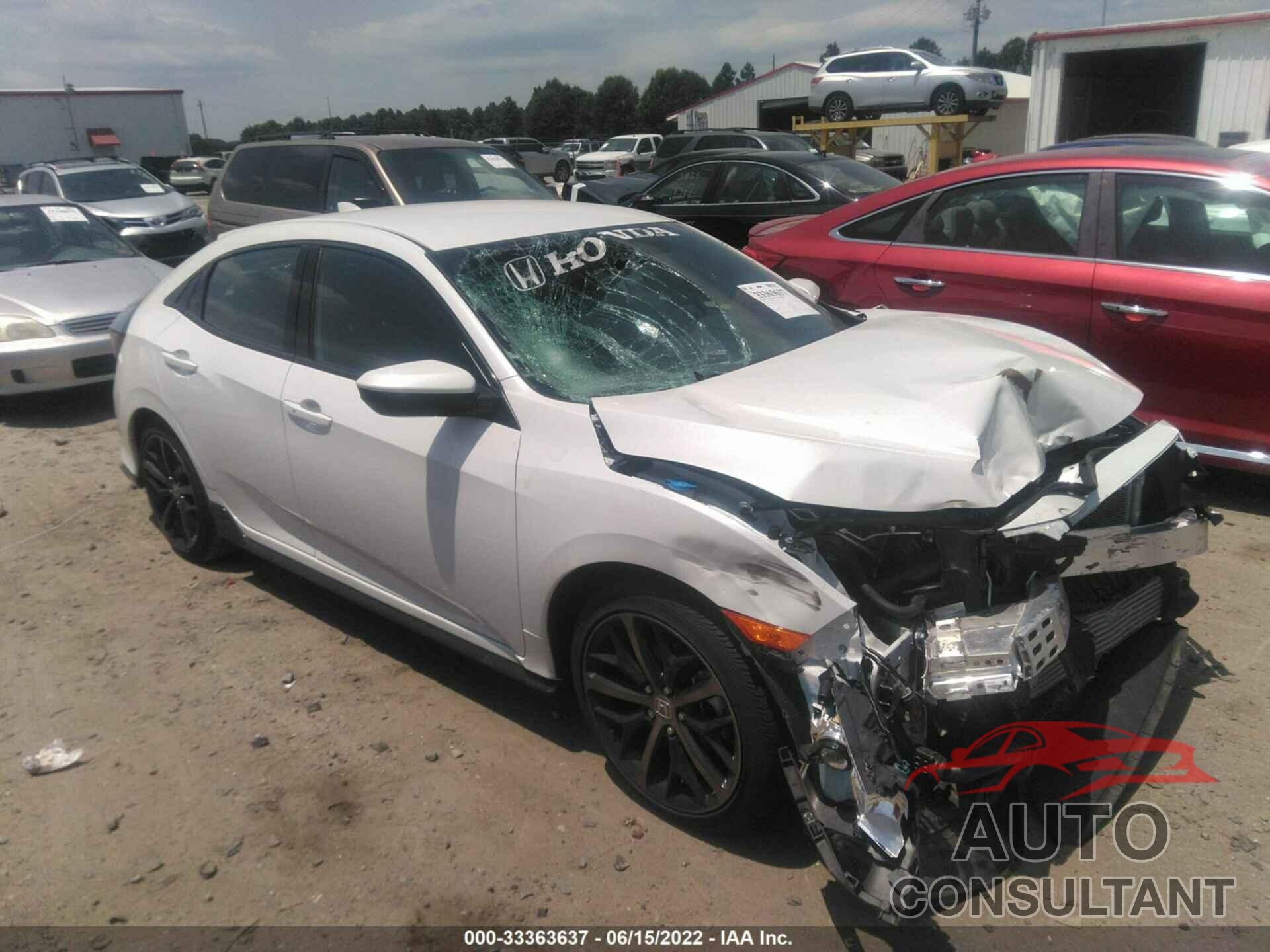 HONDA CIVIC HATCHBACK 2021 - SHHFK7H41MU404497