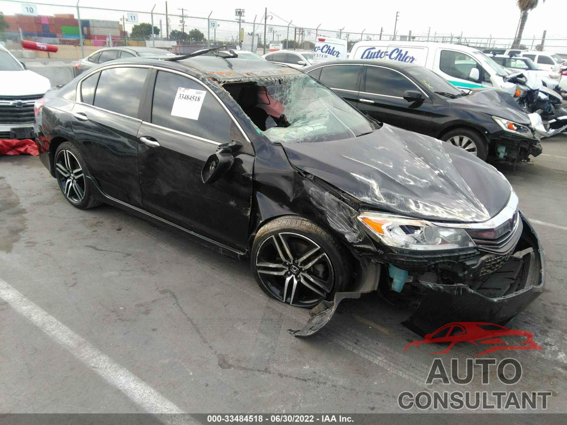 HONDA ACCORD SEDAN 2017 - 1HGCR2F56HA119034