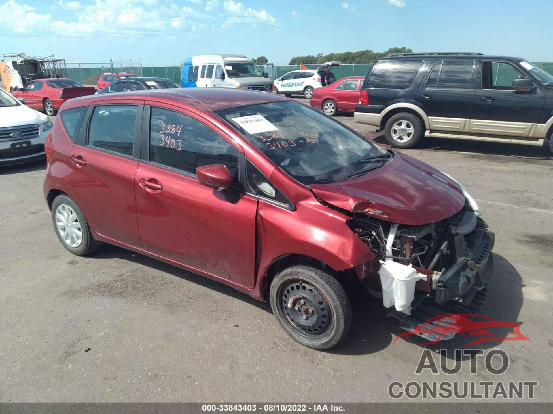 NISSAN VERSA NOTE 2016 - 3N1CE2CP3GL364822