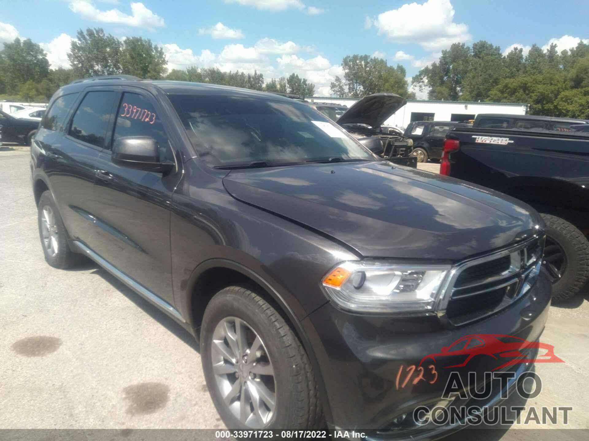 DODGE DURANGO 2017 - 1C4RDJAG6HC758075