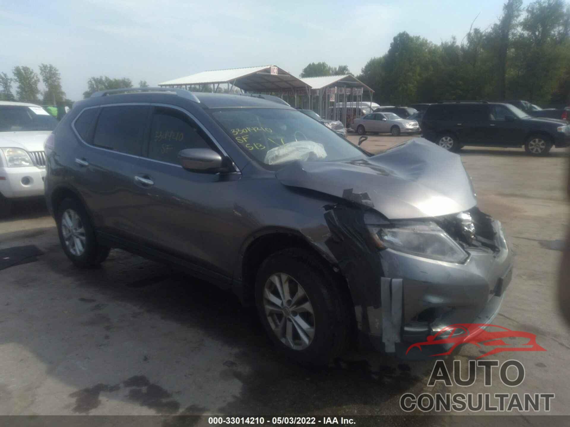 NISSAN ROGUE 2016 - KNMAT2MV5GP681366