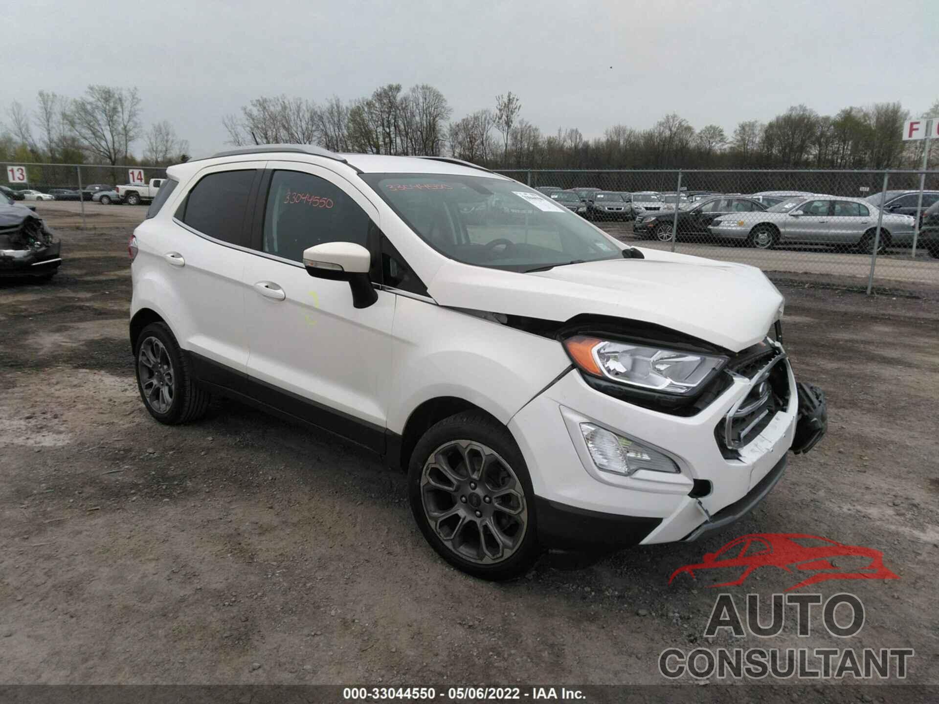 FORD ECOSPORT 2018 - MAJ3P1VE4JC206284