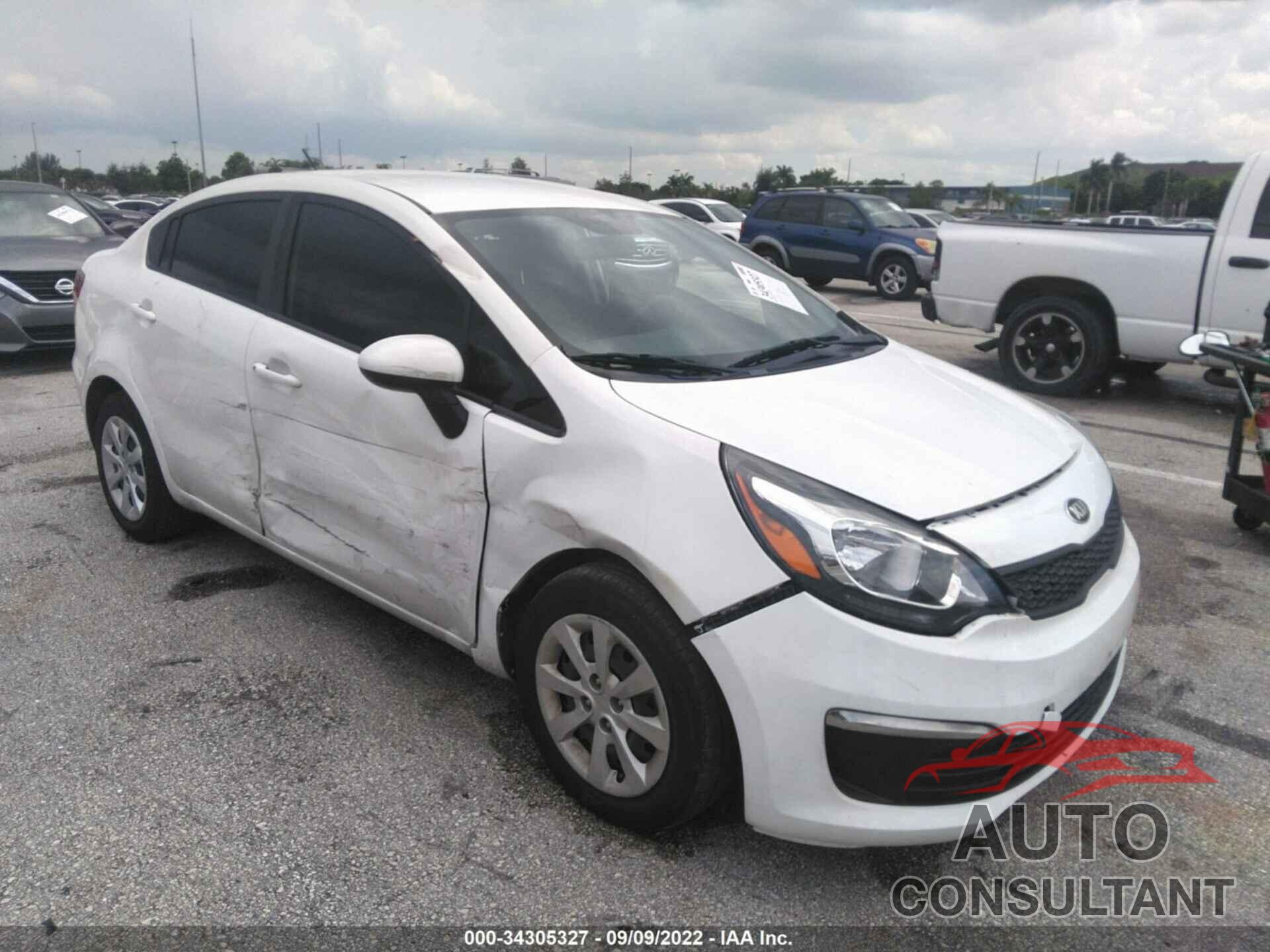 KIA RIO 2017 - KNADM4A30H6118707