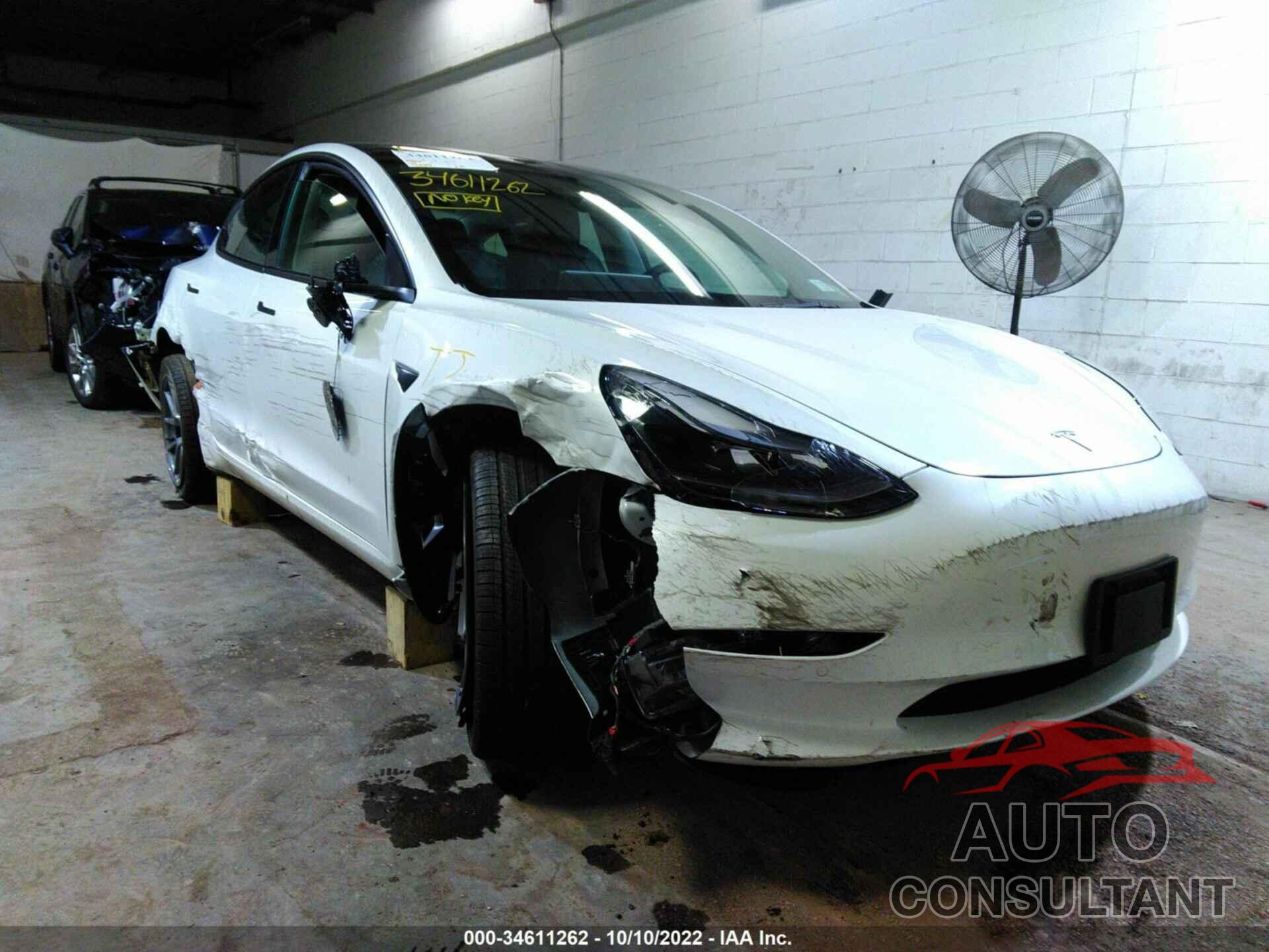 TESLA MODEL 3 2022 - 5YJ3E1EB9NF328539