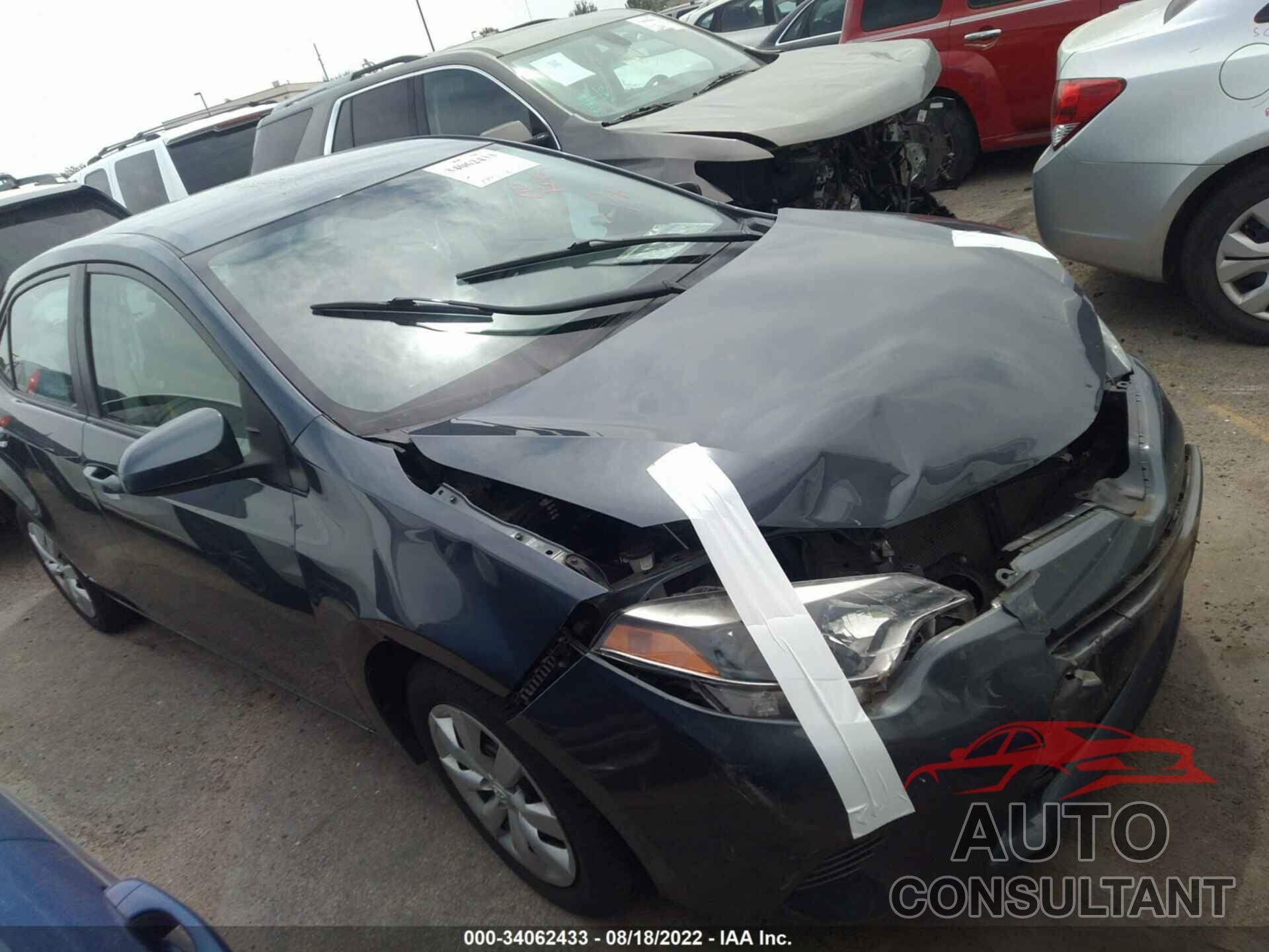 TOYOTA COROLLA 2016 - 2T1BURHE9GC671765