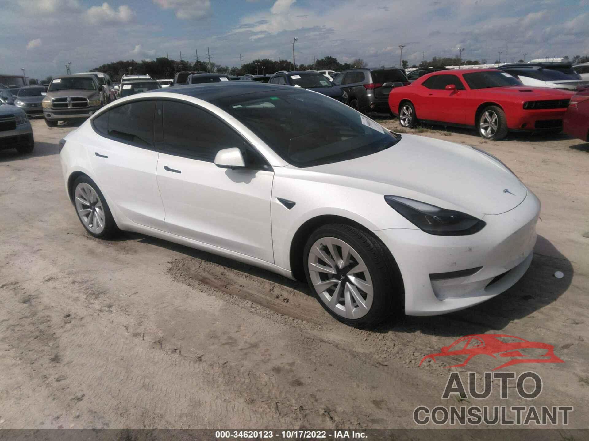 TESLA MODEL 3 2021 - 5YJ3E1EA6MF097315