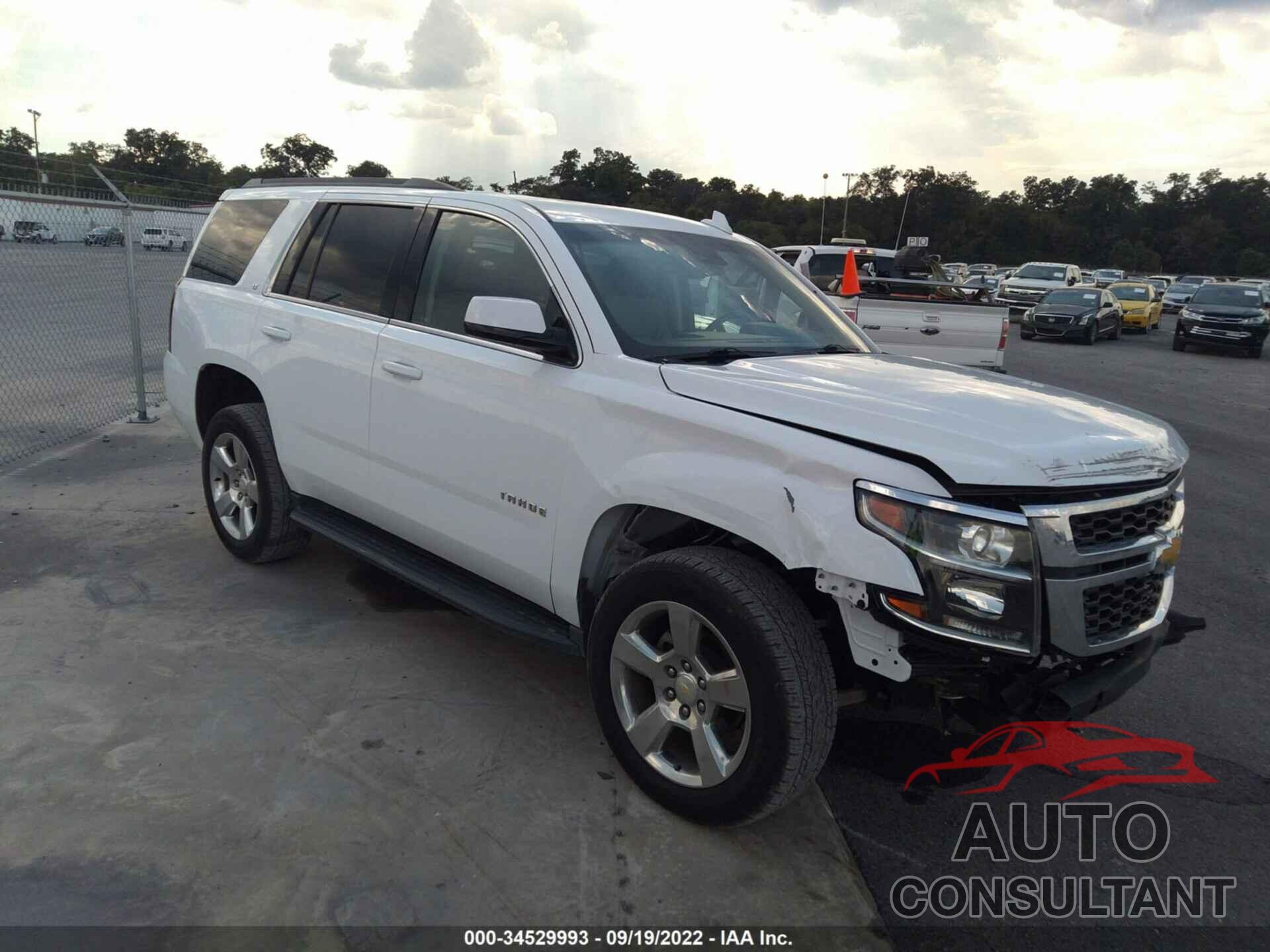 CHEVROLET TAHOE 2016 - 1GNSCBKC9GR264723