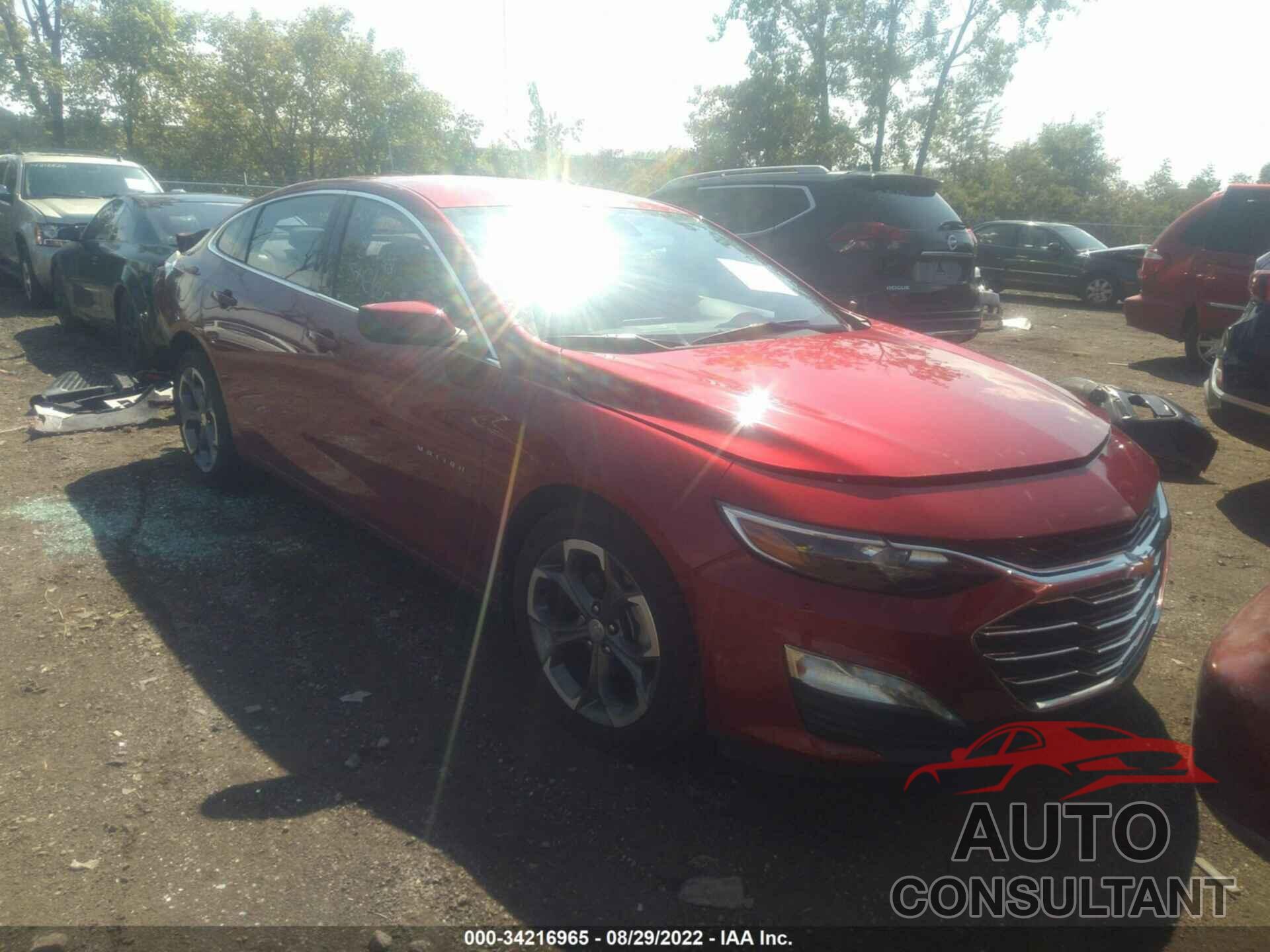 CHEVROLET MALIBU 2022 - 1G1ZD5ST8NF106239