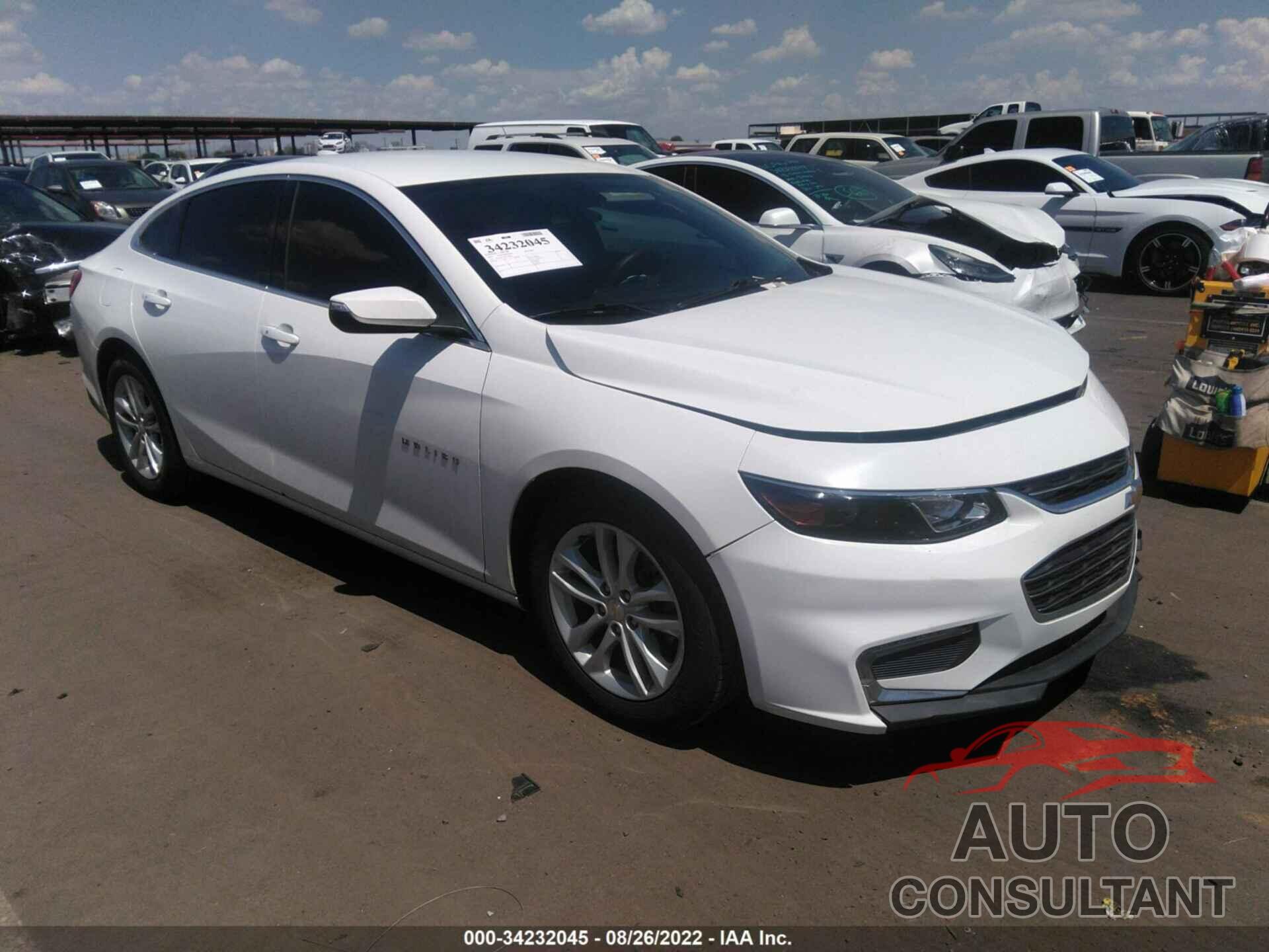 CHEVROLET MALIBU 2017 - 1G1ZE5ST3HF150666