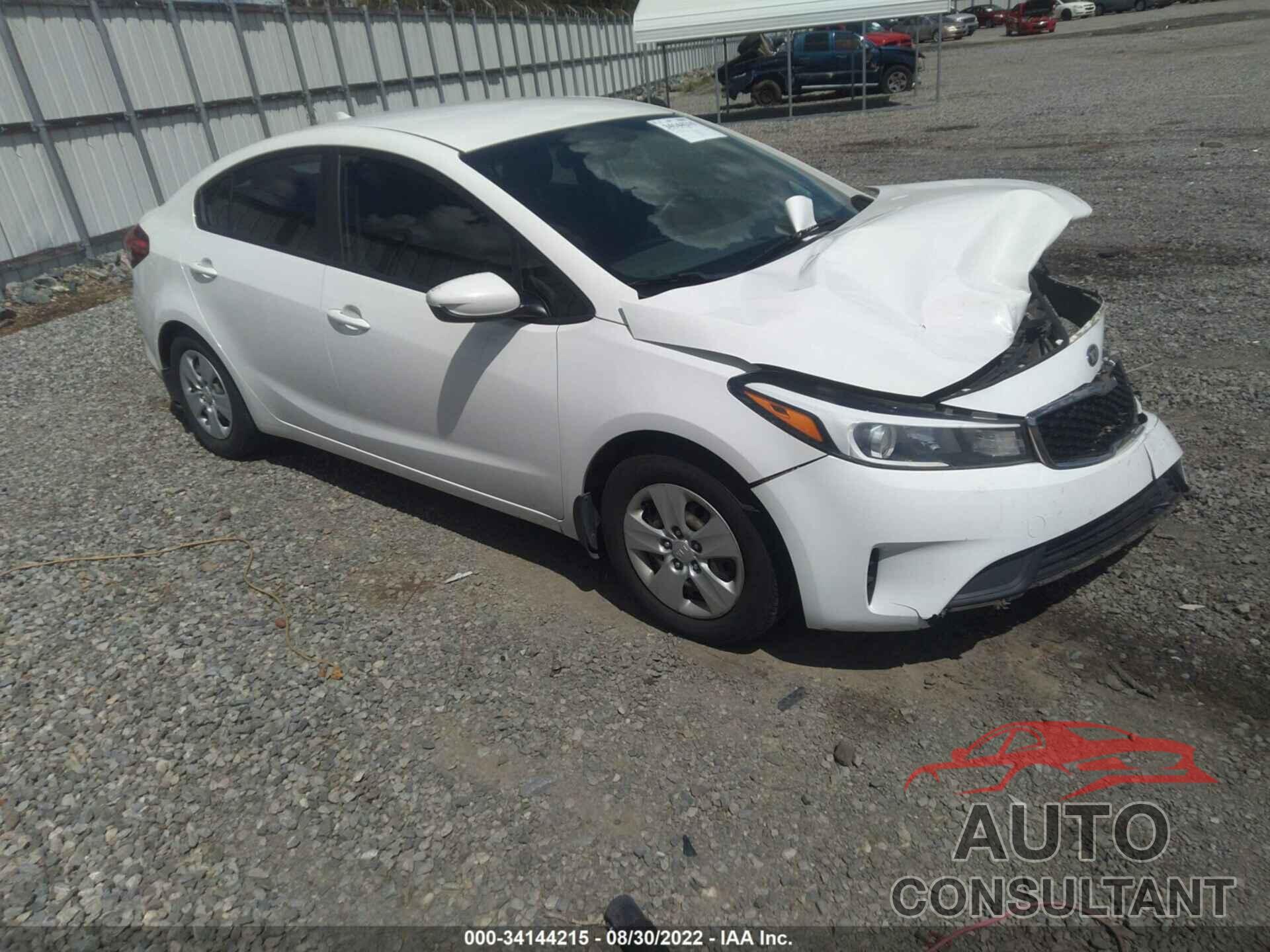 KIA FORTE 2017 - 3KPFK4A77HE047455