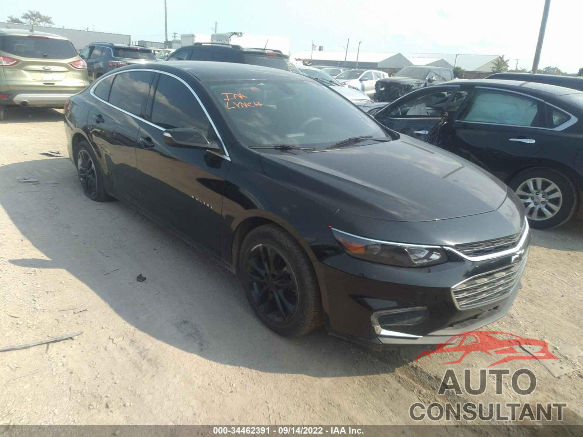 CHEVROLET MALIBU 2017 - 1G1ZE5ST1HF157034