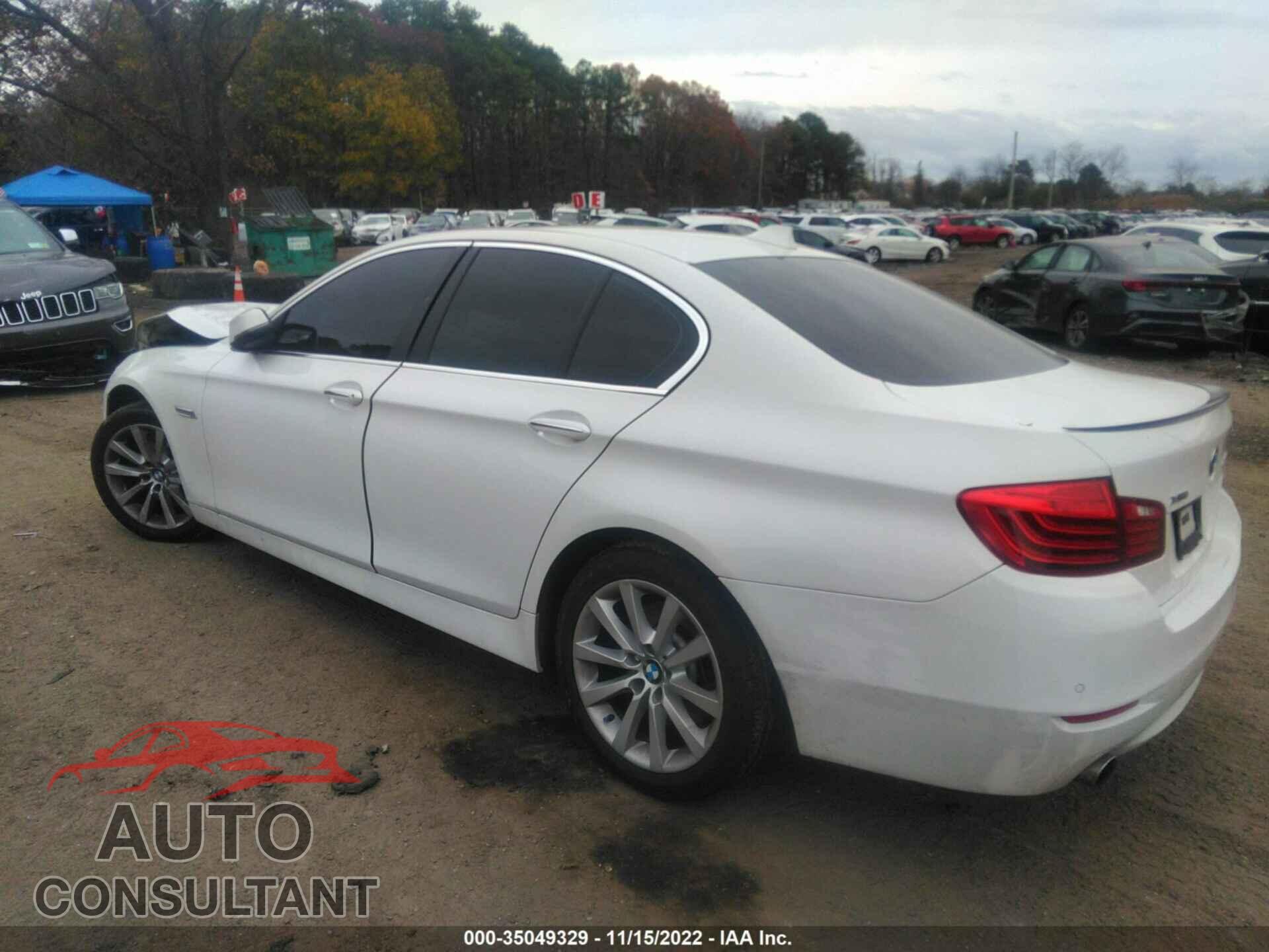 BMW 5 SERIES 2016 - WBA5B3C50GG254007