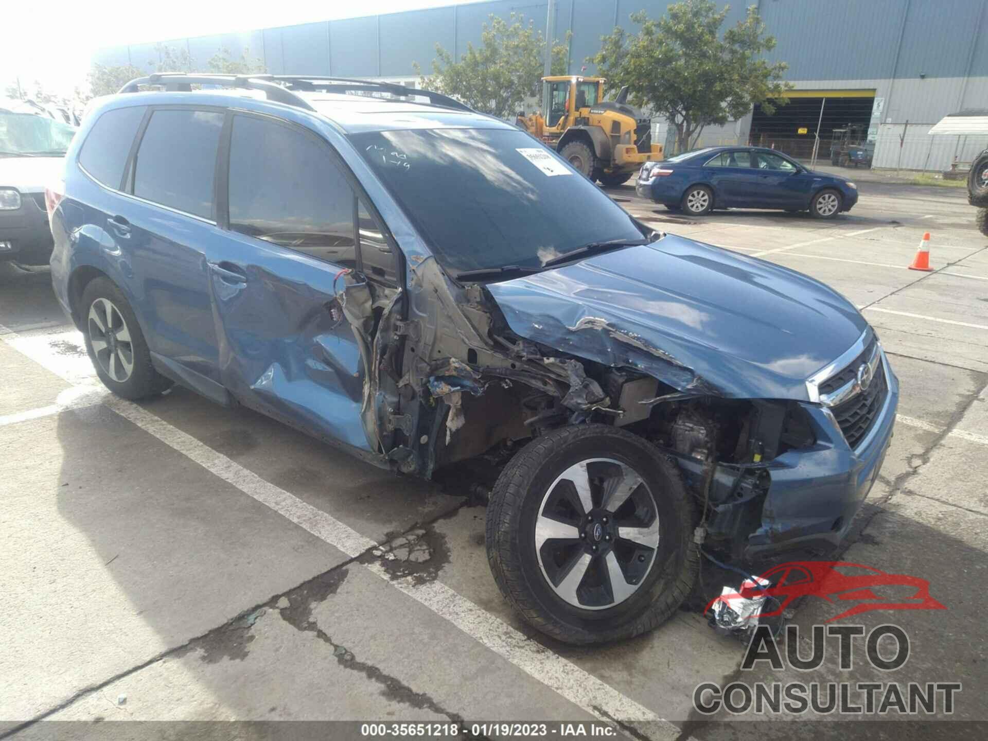 SUBARU FORESTER 2017 - JF2SJAJC8HH512091