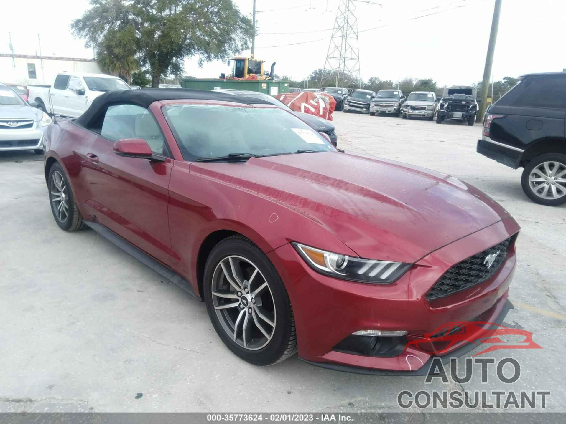 FORD MUSTANG 2017 - 1FATP8UH9H5293490