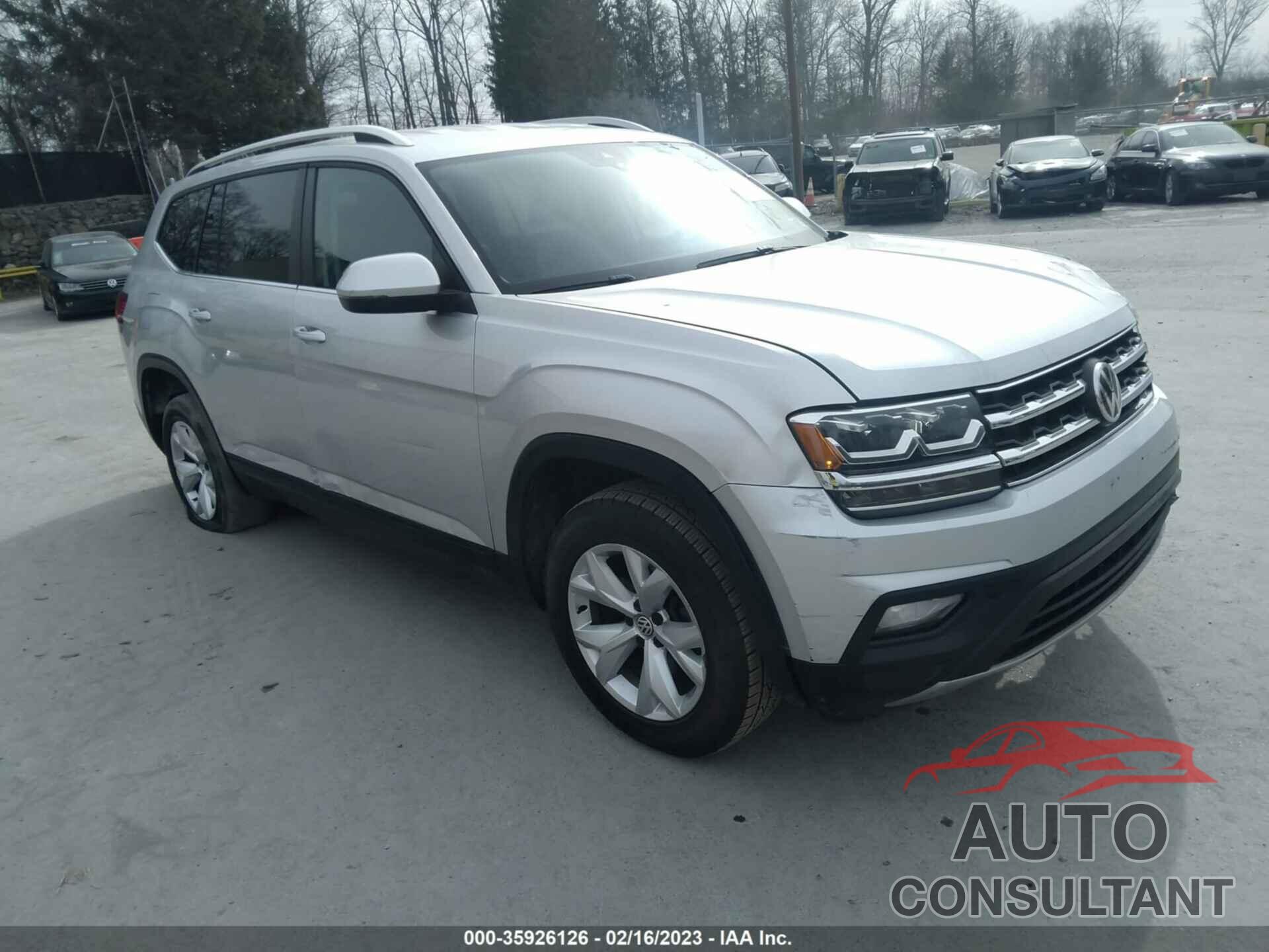 VOLKSWAGEN ATLAS 2018 - 1V2DR2CA4JC542708