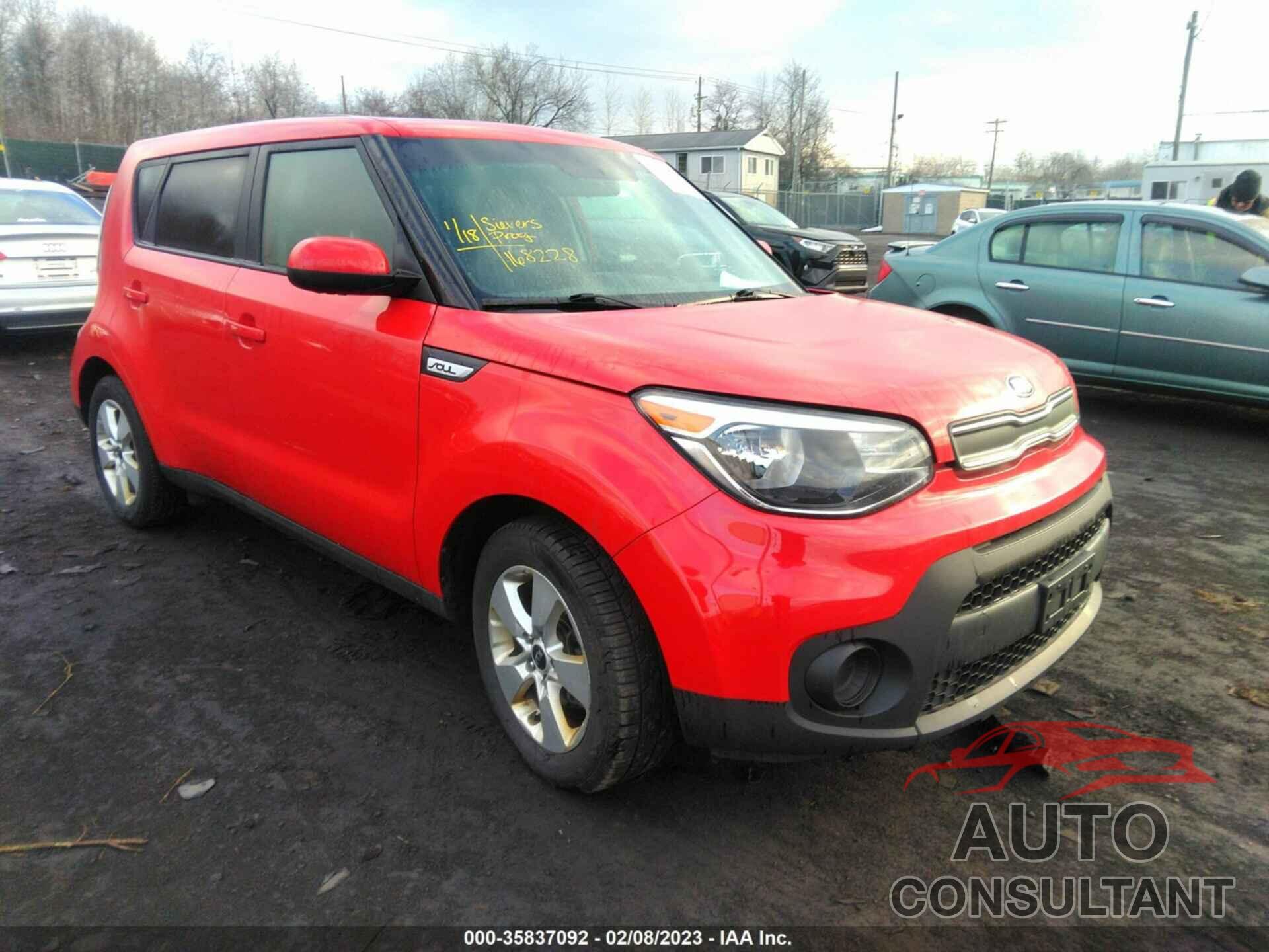 KIA SOUL 2019 - KNDJN2A27K7687991