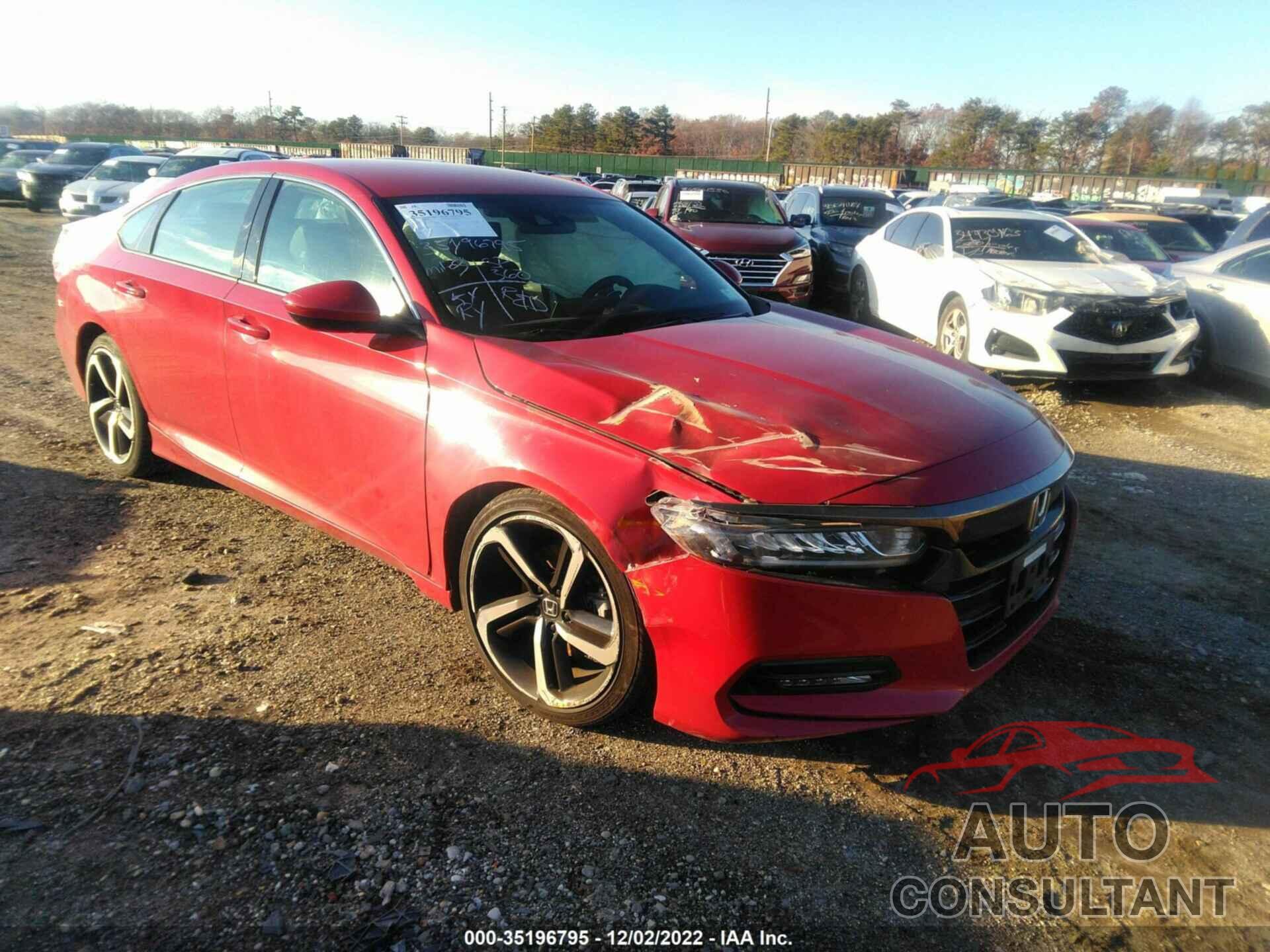 HONDA ACCORD SEDAN 2018 - 1HGCV1F31JA082923