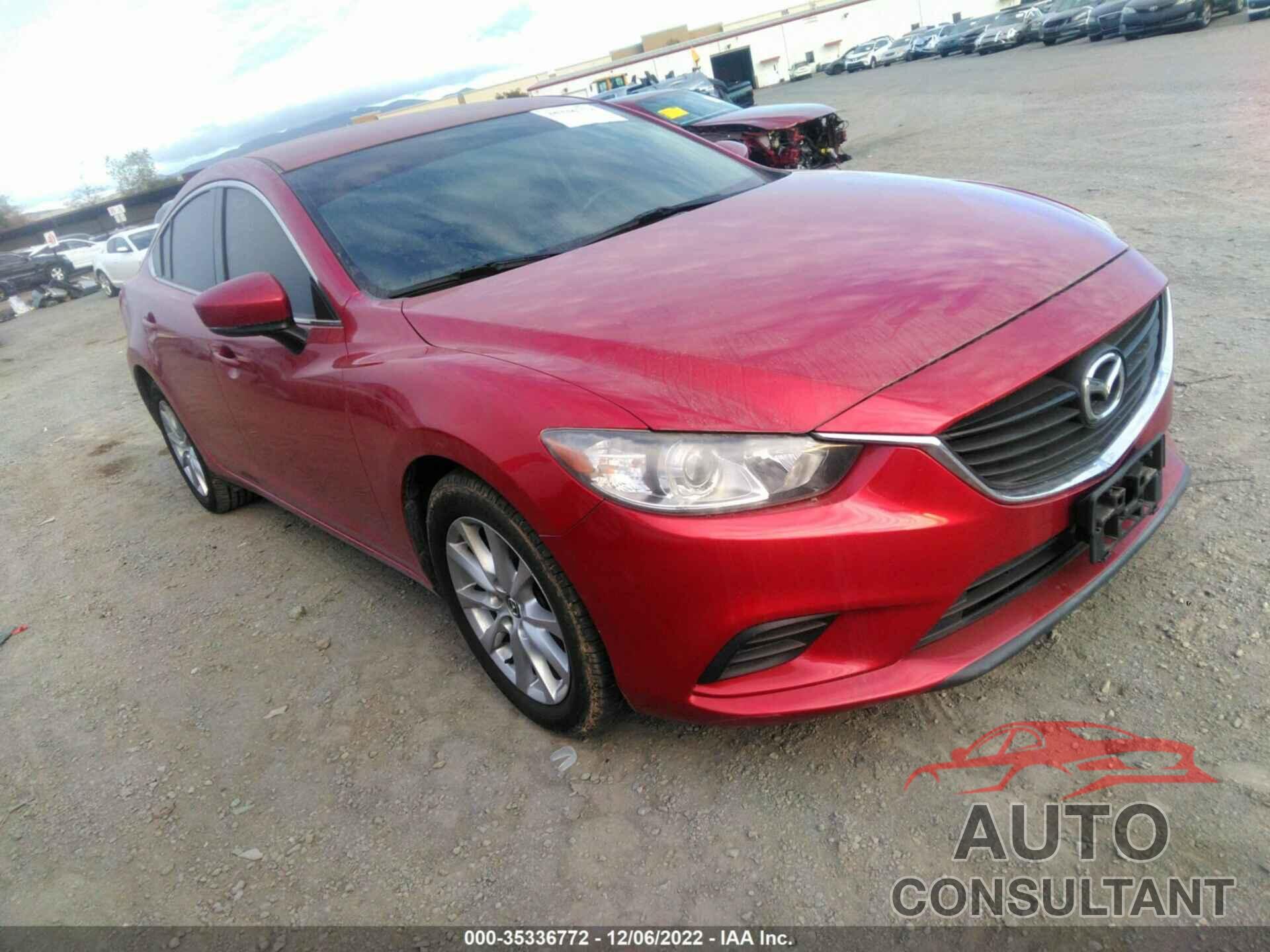 MAZDA MAZDA6 2017 - JM1GL1U53H1126697