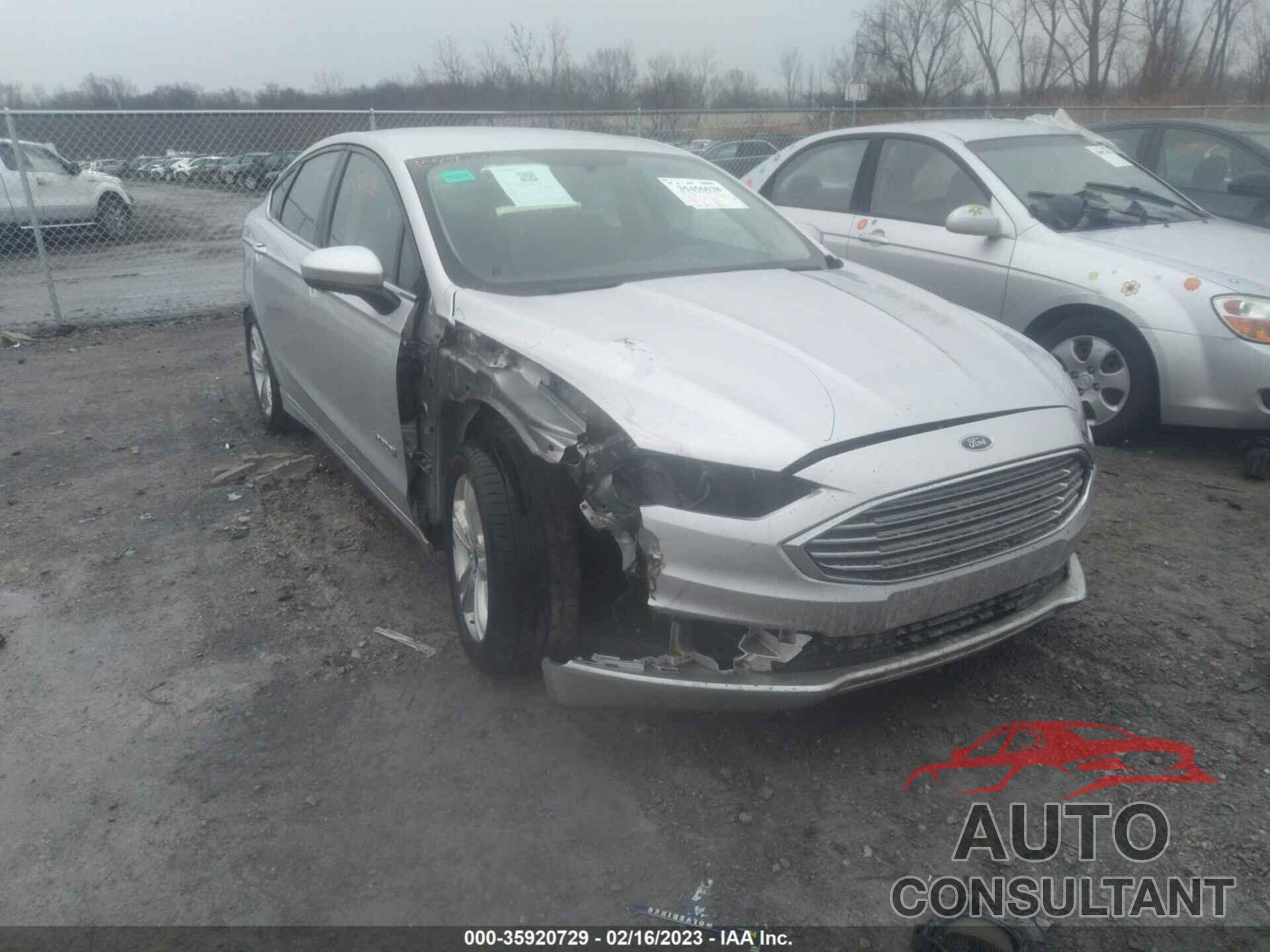 FORD FUSION HYBRID 2018 - 3FA6P0LU3JR149532