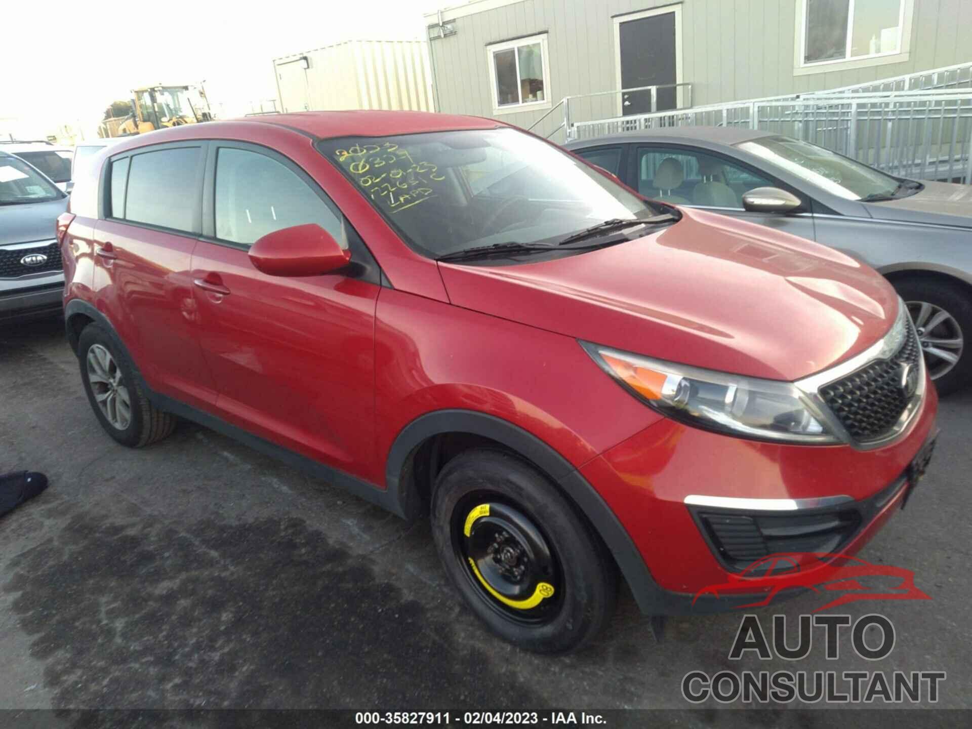 KIA SPORTAGE 2015 - KNDPB3AC2F7720838