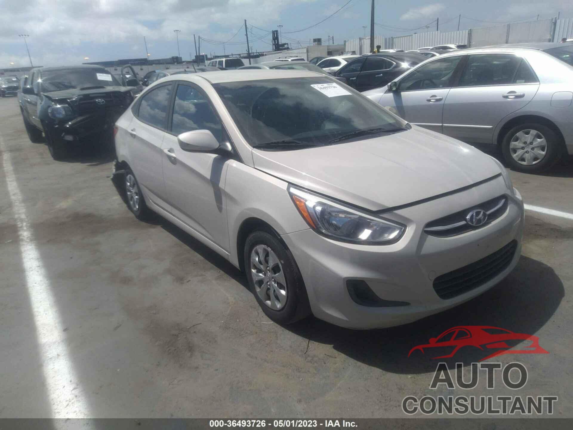 HYUNDAI ACCENT 2017 - KMHCT4AE7HU263348