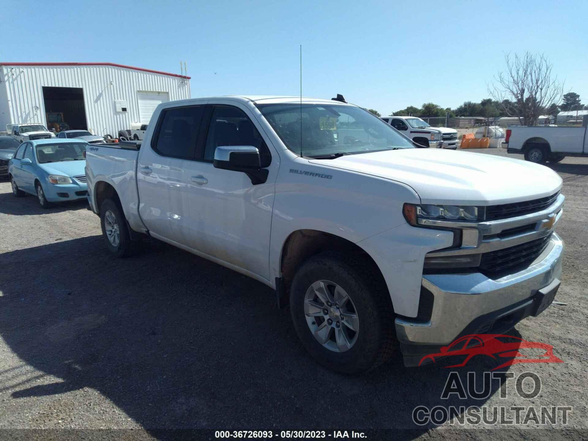 CHEVROLET SILVERADO 1500 2020 - 3GCUYDED1LG156481
