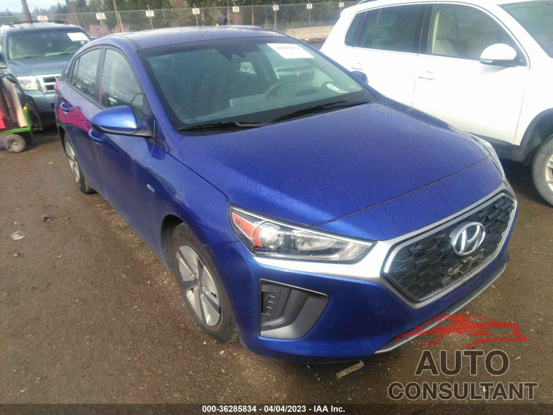 HYUNDAI IONIQ HYBRID 2020 - KMHC65LC7LU235096