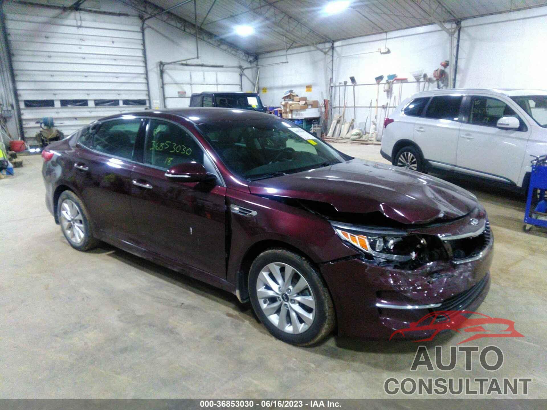 KIA OPTIMA 2018 - 5XXGU4L30JG212493