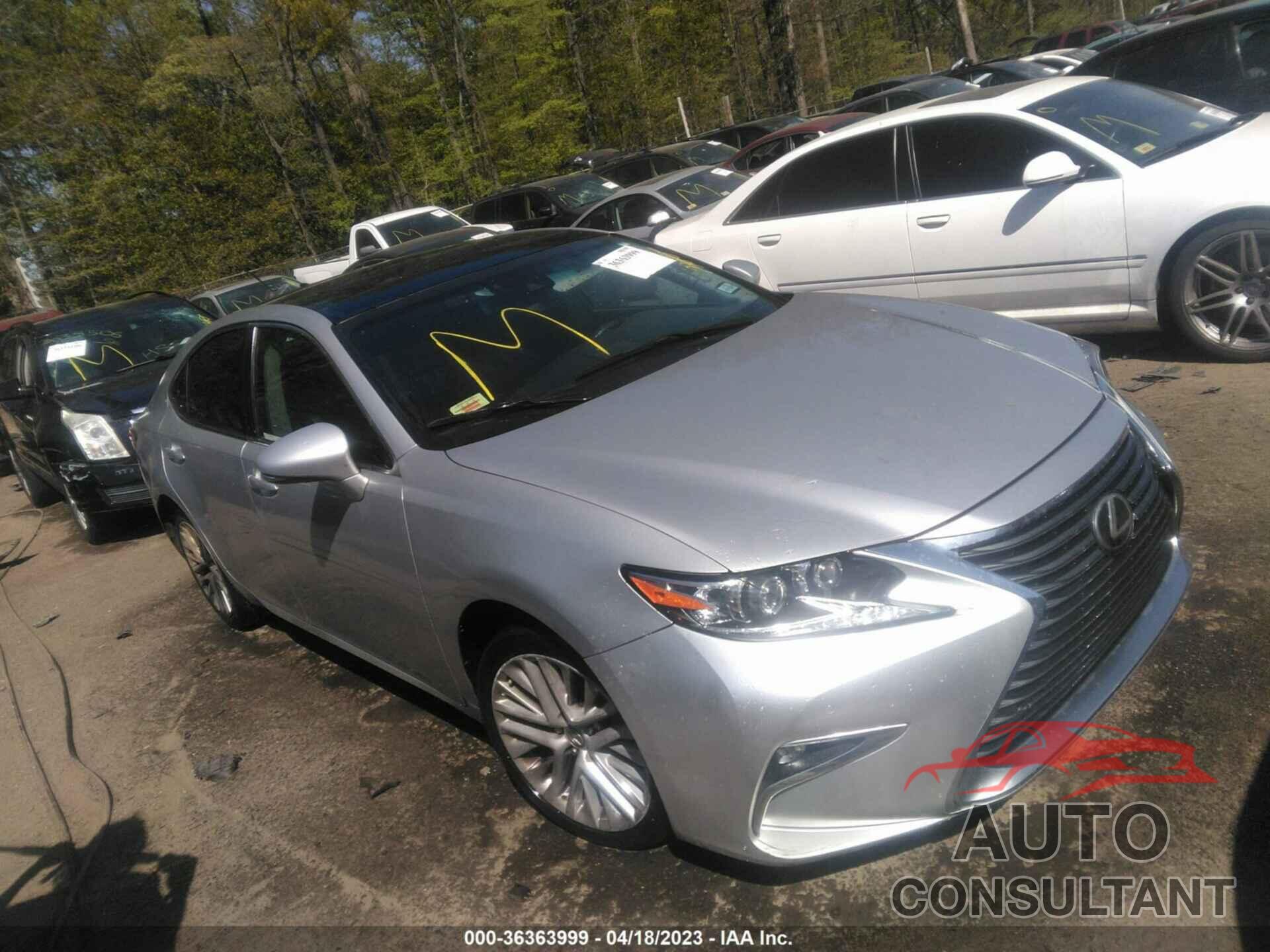 LEXUS ES 350 2016 - 58ABK1GG7GU012018