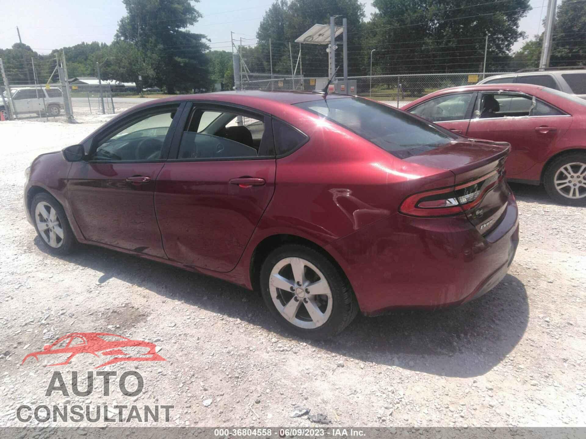 DODGE DART 2015 - 1C3CDFBB6FD331285