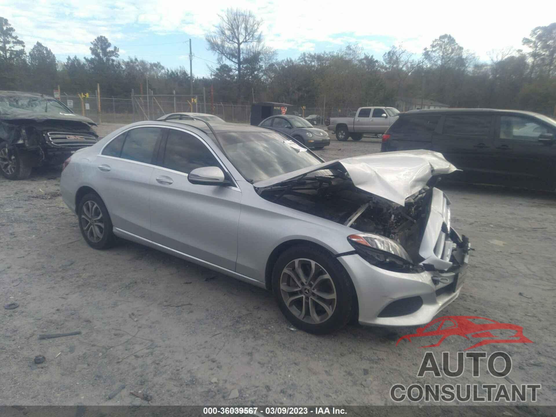 MERCEDES-BENZ C-CLASS 2017 - 55SWF4KB6HU223850