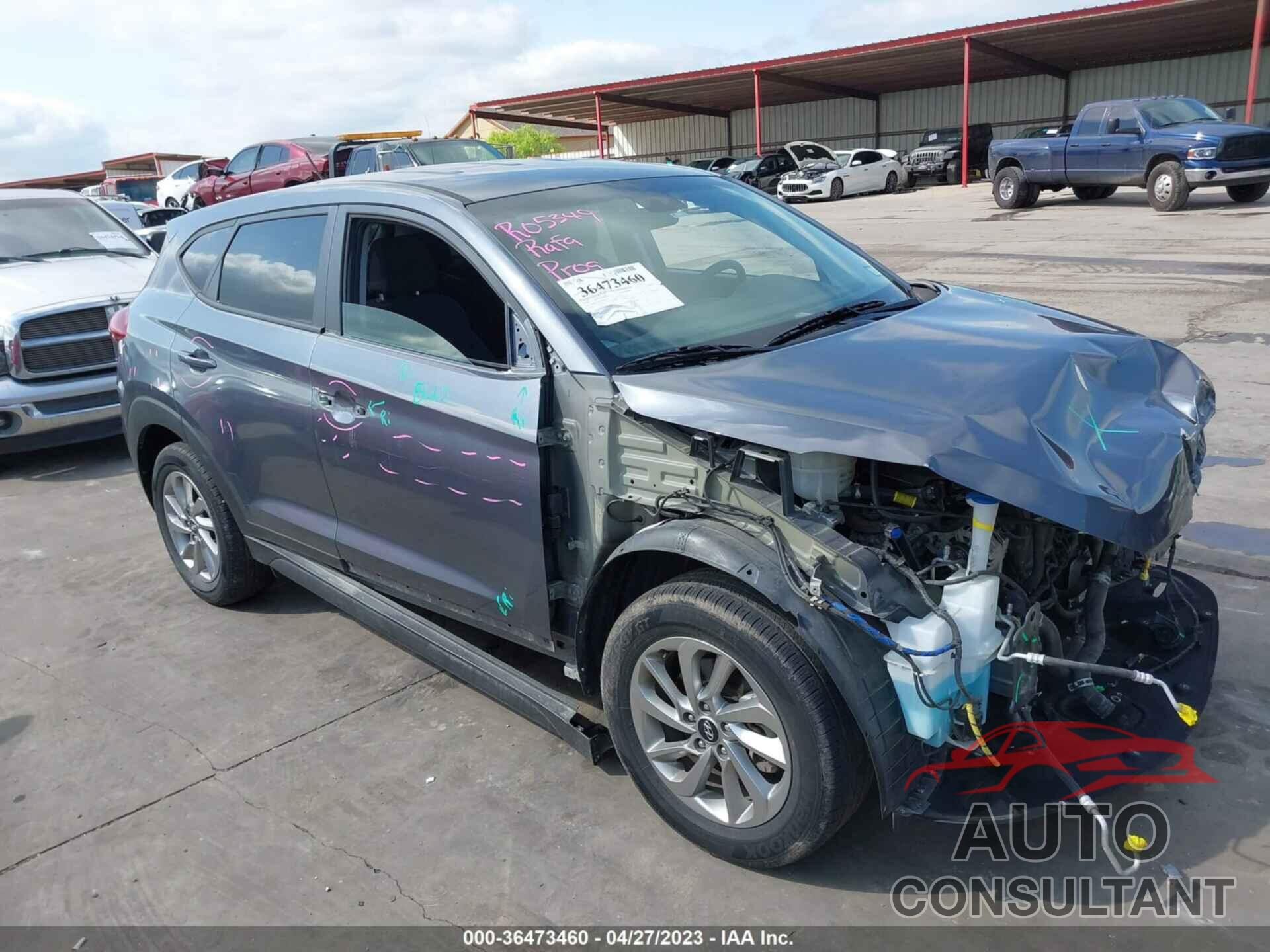 HYUNDAI TUCSON 2018 - KM8J23A48JU836078